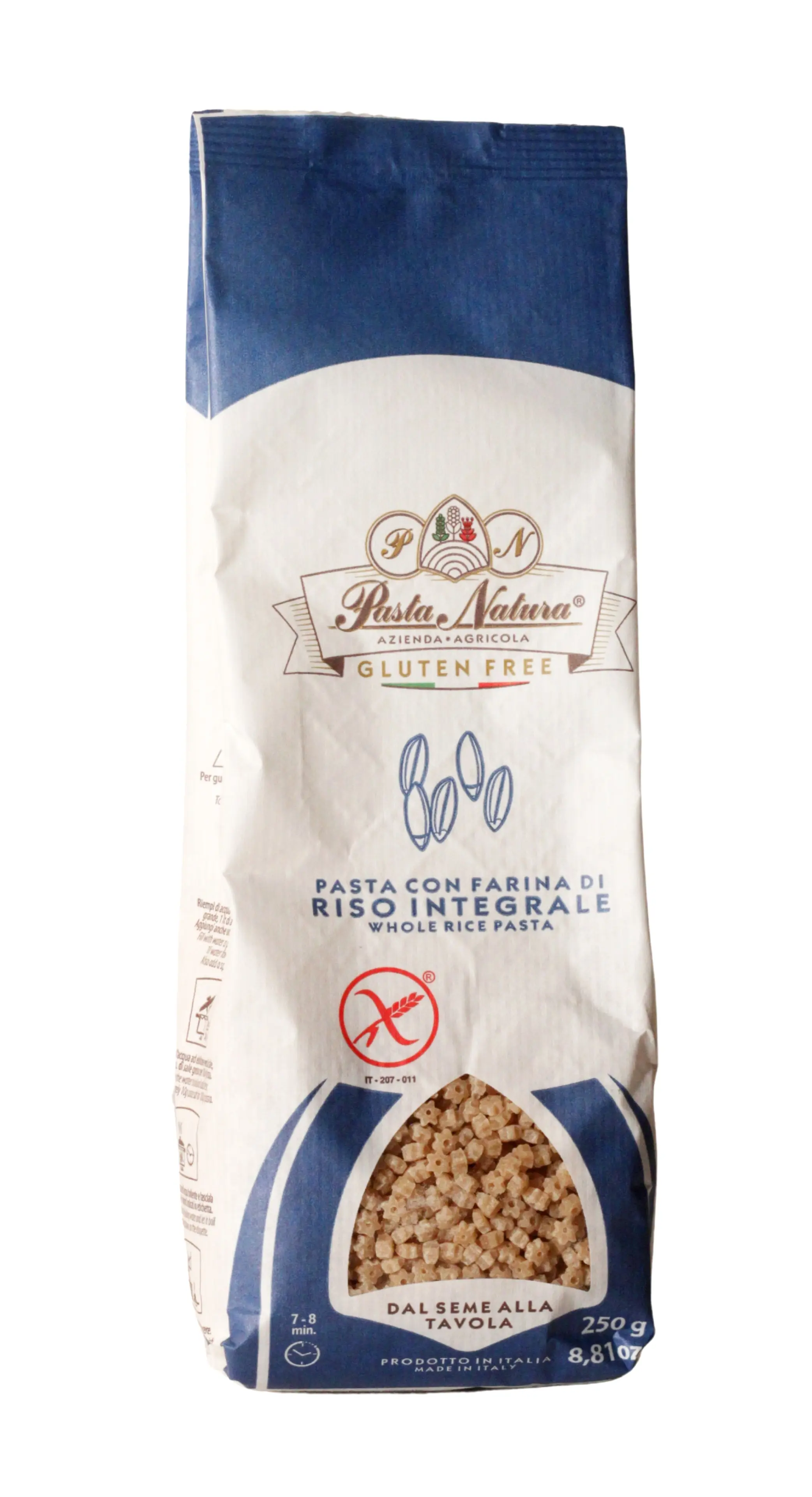 Stelline con Farina di Riso Integrale senza Glutine 250 g