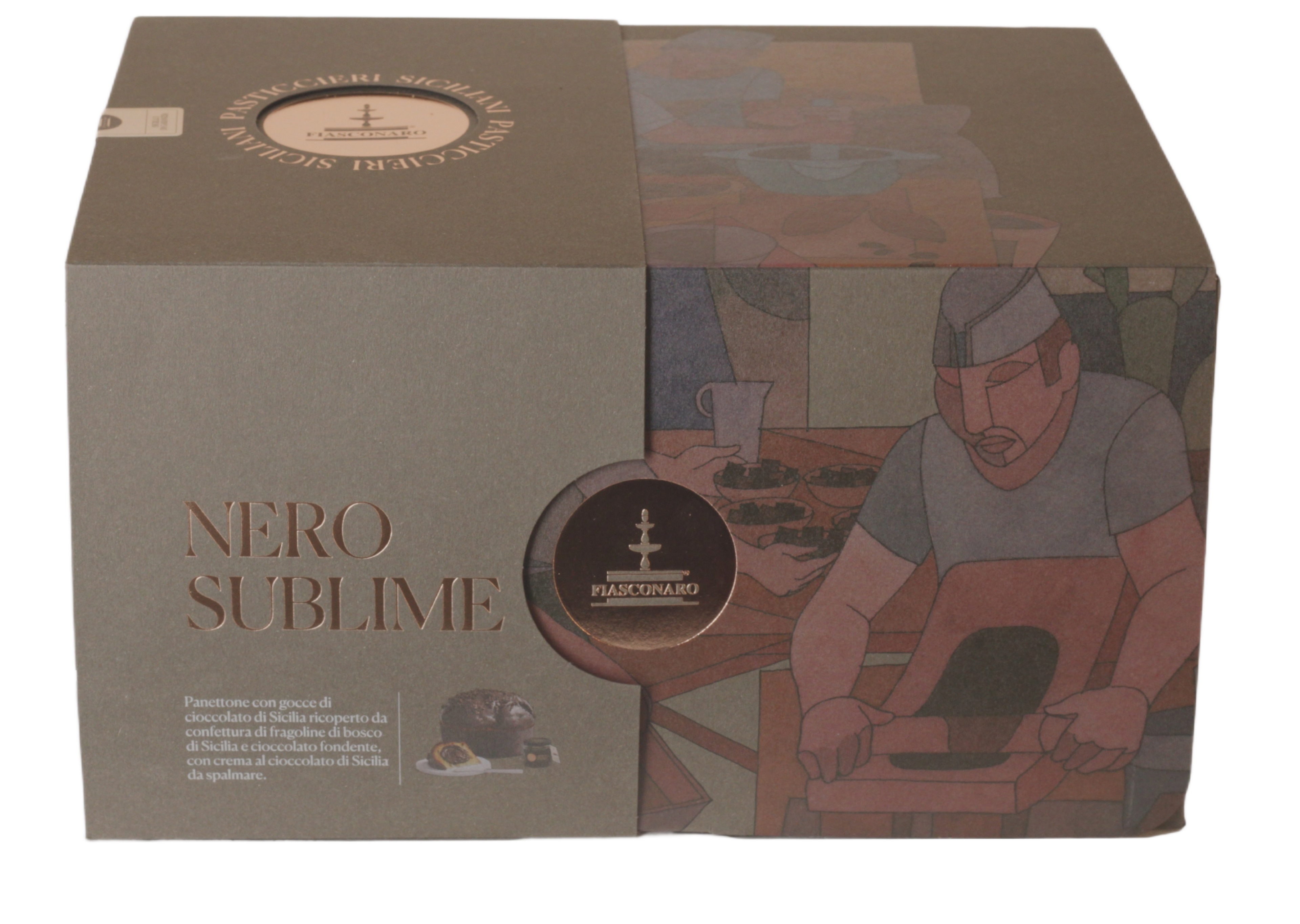 Panettone Nero Sublime 1000 g