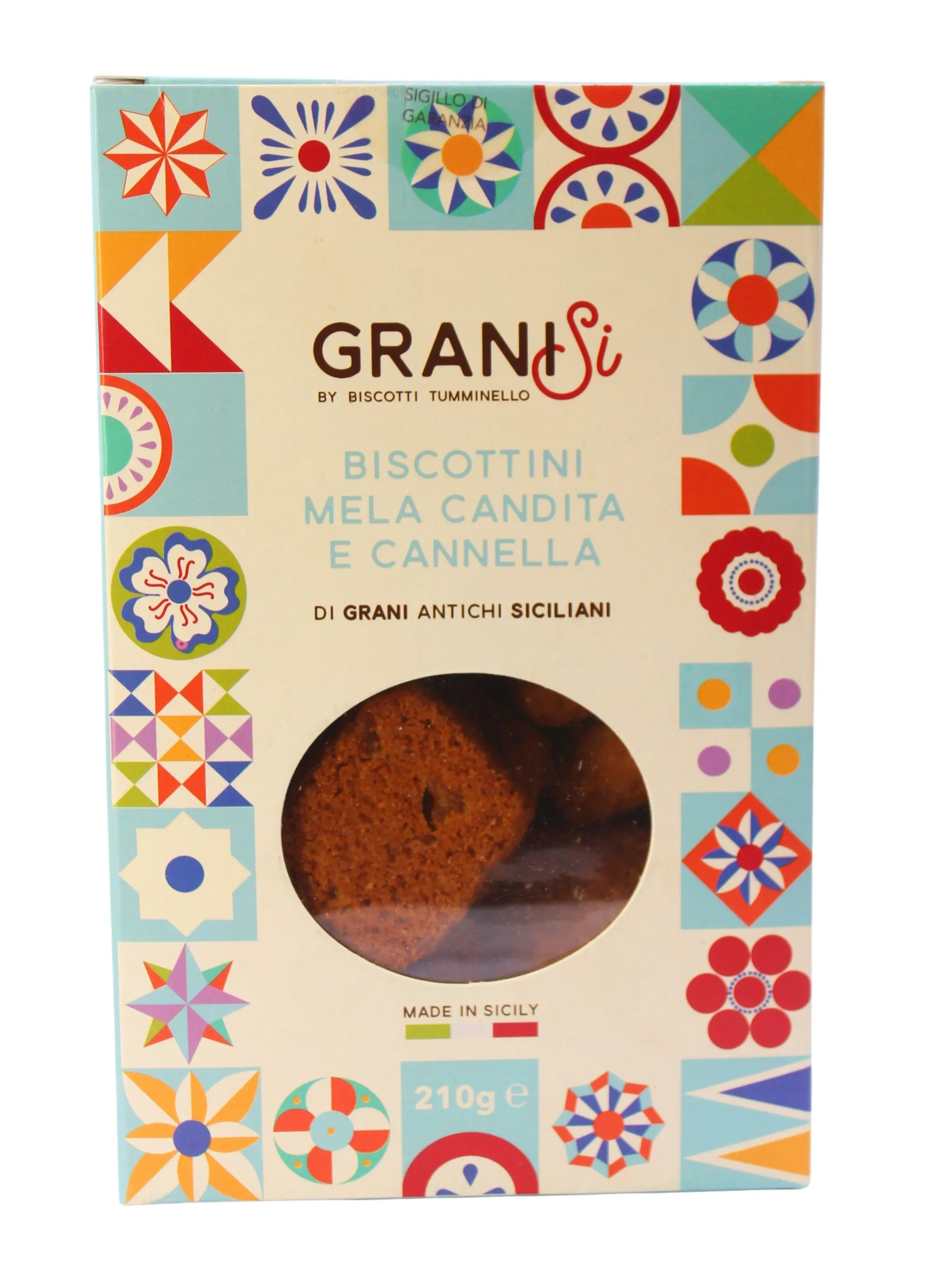 Biscottini Mela e Cannella 210 g Biscottini Mela e Cannella 210 g