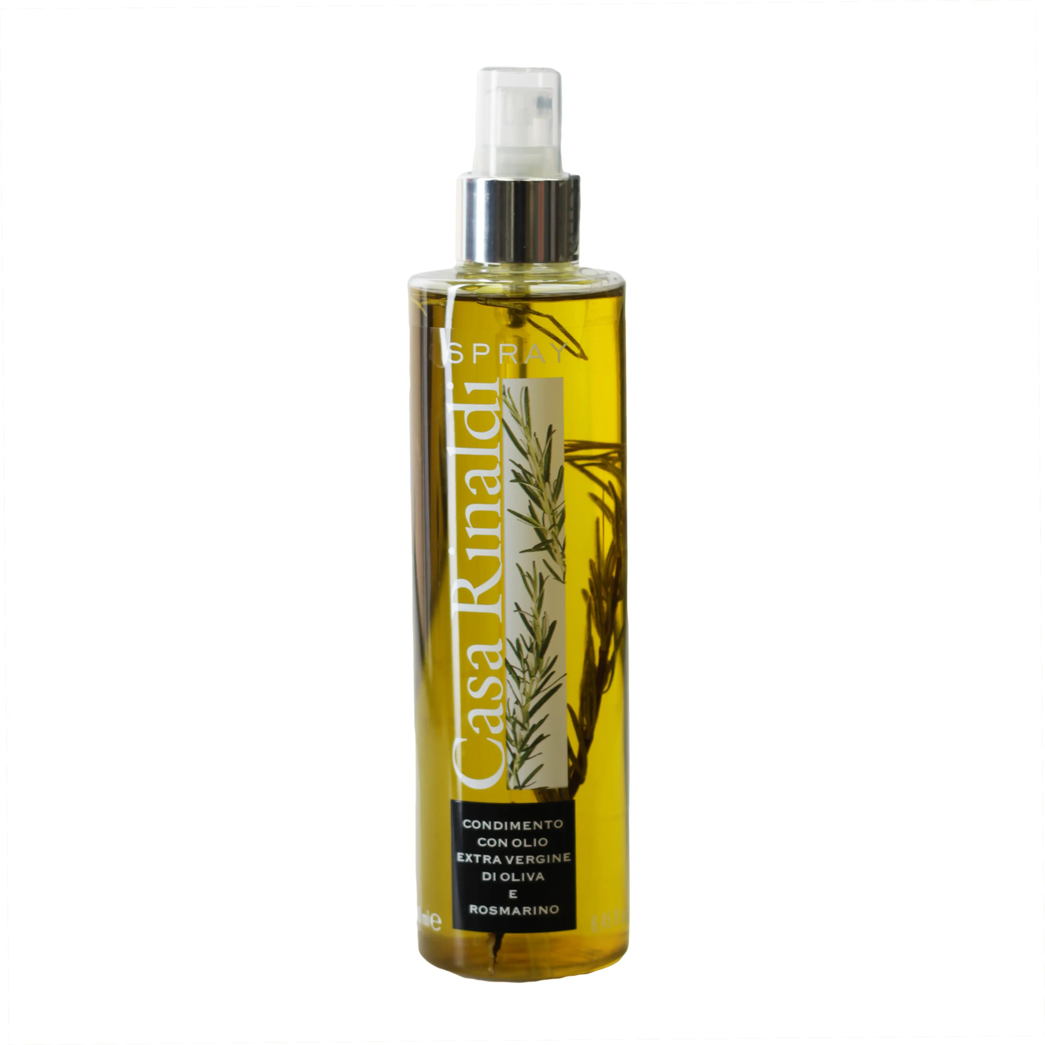 Condimento con Olio Extra Vergine di Oliva & Rosmarino Spray 250 ml Condimento con Olio Extra Vergine di Oliva & Rosmarino Spray 250 ml