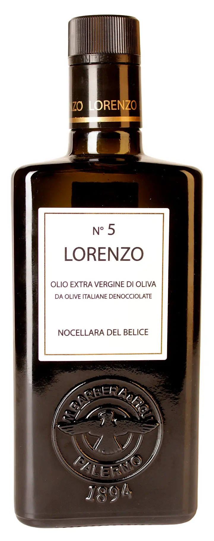 Olio Extra Vergine di Oliva Lorenzo N°5 500 ml Olio Extra Vergine di Oliva Lorenzo N°5 500 ml