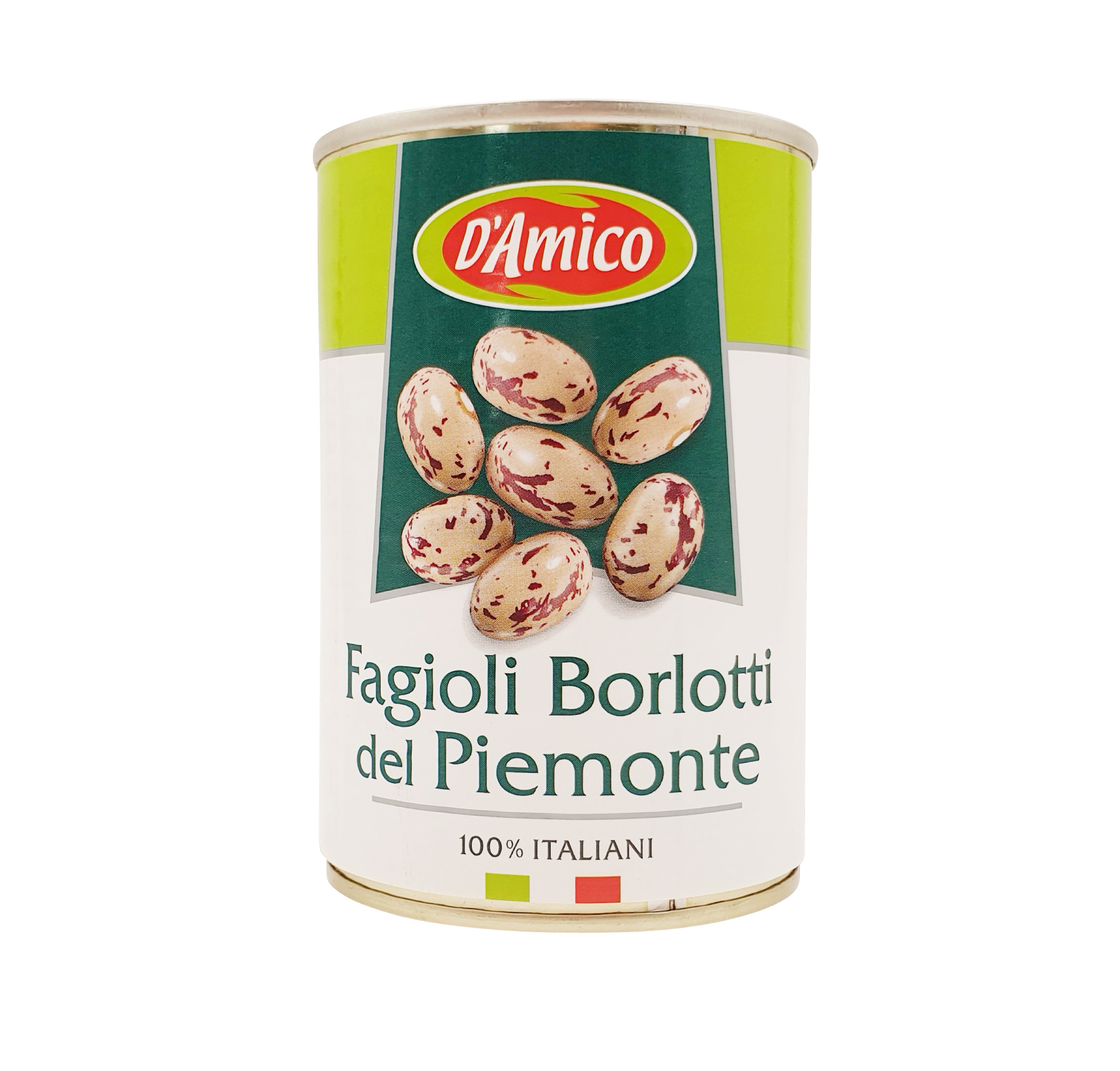 D`Amico, Fagioli Borlotti del Piemonte 400g, Hülsenfrüchte, Nüsse & Trockenfrüchte, 0,25 kg