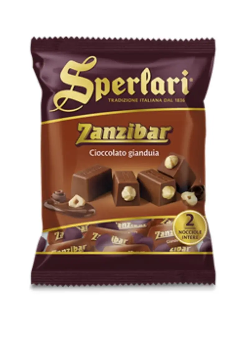 Torroncini Zanzibar Cioccolato Gianduia 117g Torroncini Zanzibar Cioccolato Gianduia 117g