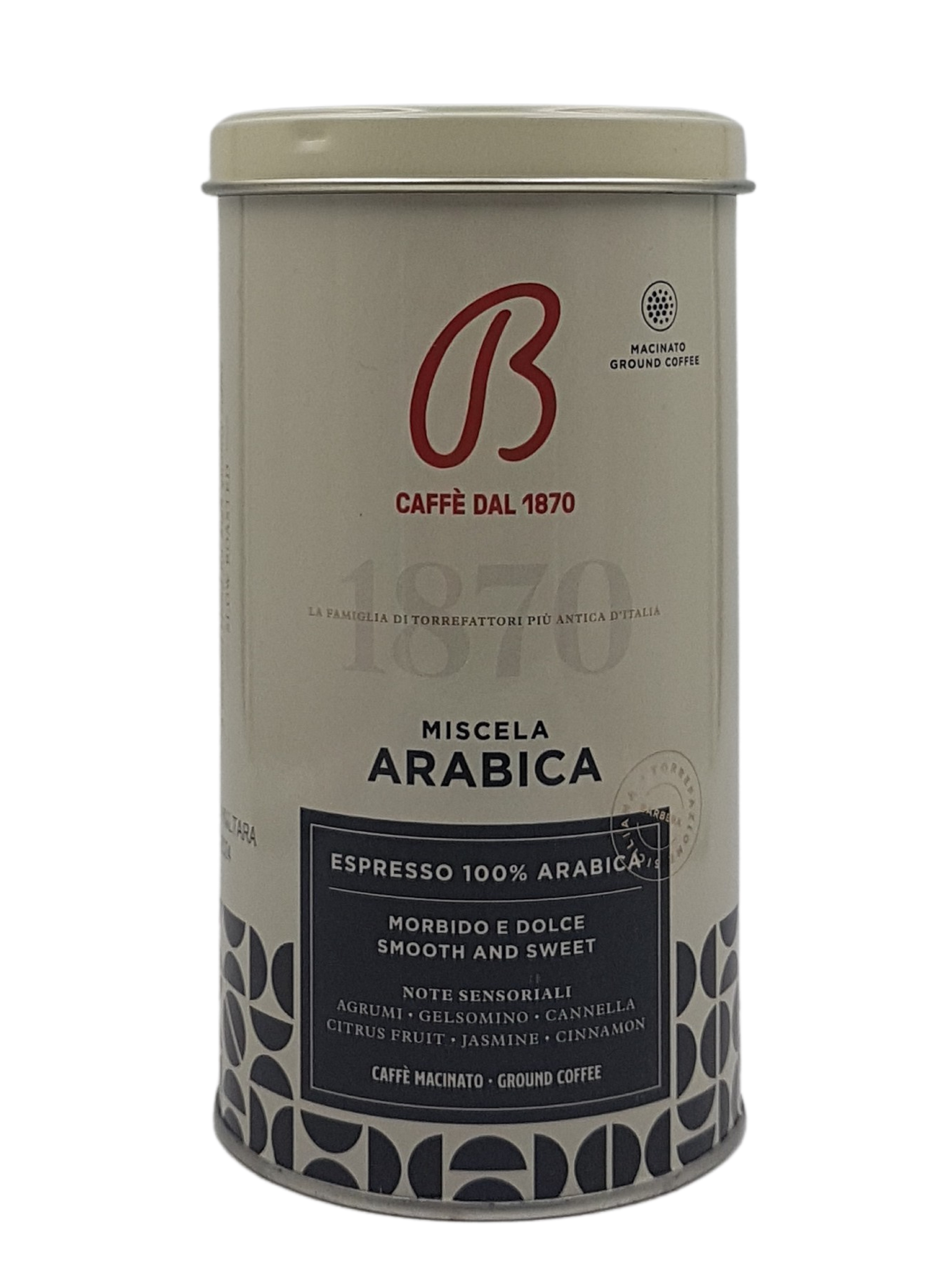 (41,96 €/kg) Barbera Caffè Macinato 100% Arabica 250 g Dose