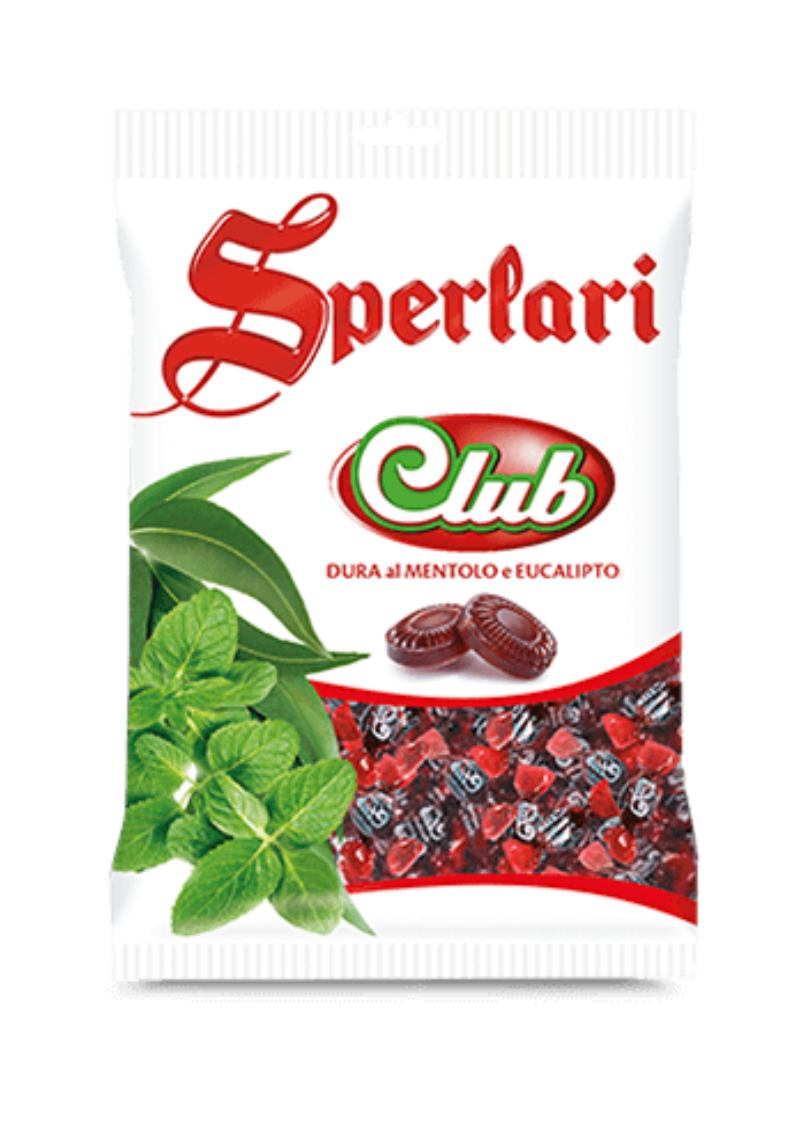 Sperlari Caramelle Club Mentolo ed Eucalipto (7,45 €/kg)
