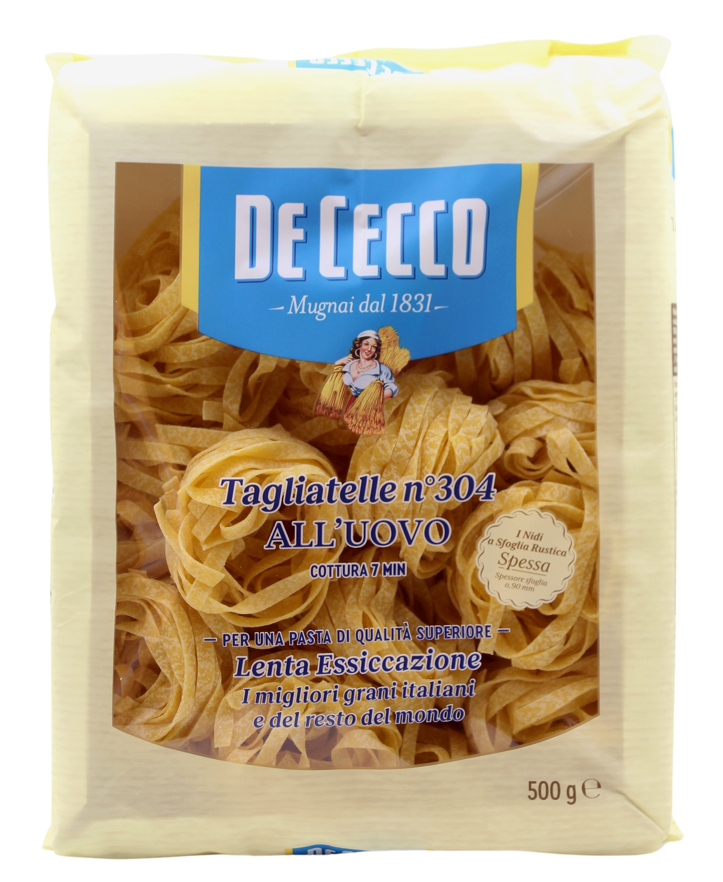 (7,98 €/kg) De Cecco Tagliatelle all'Uovo n°304 500 g