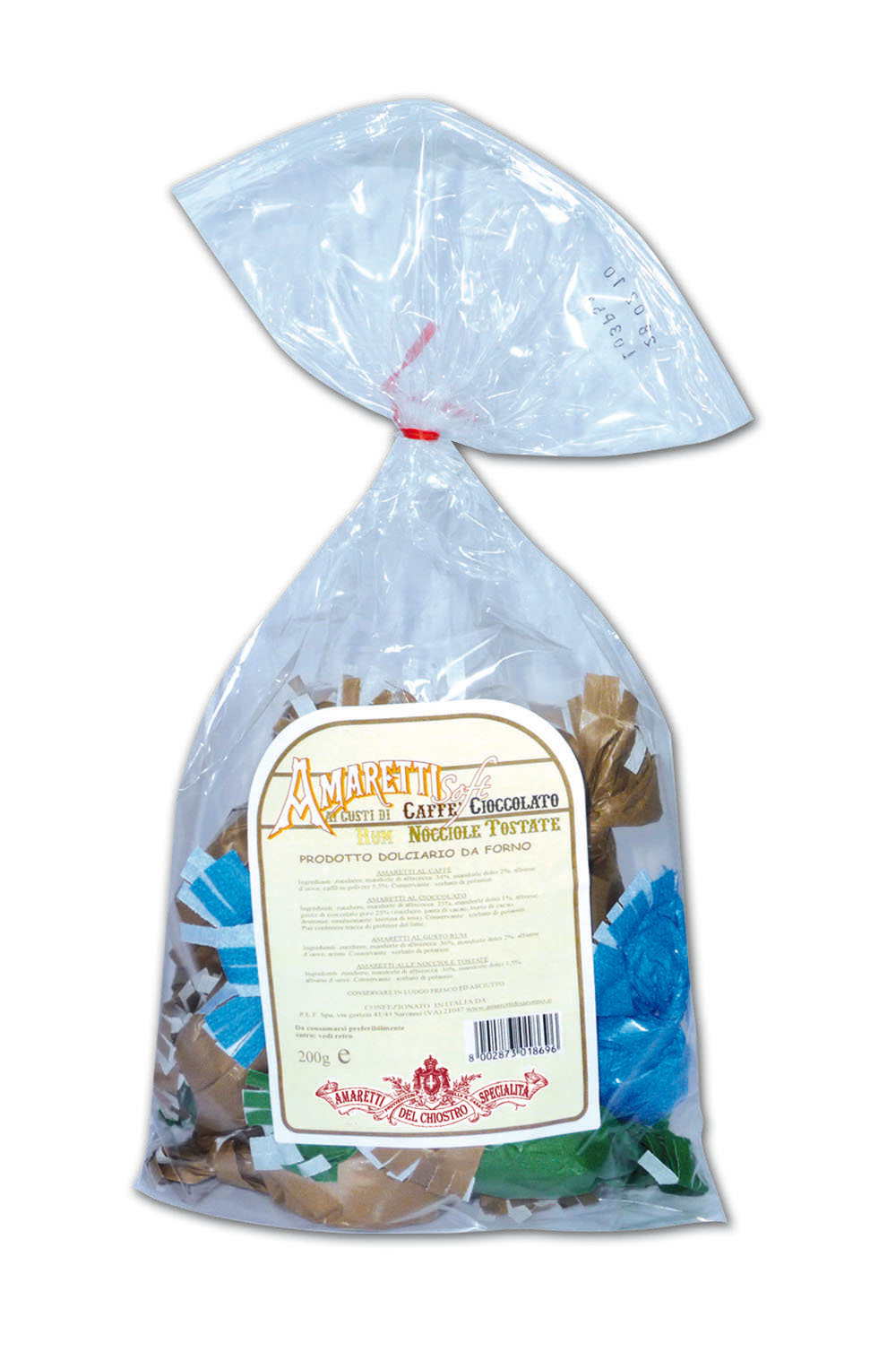 Lazzaroni - Chiostro di Saronno, Amaretti Soft Inverno 200 g, Süßwaren, 0,2 kg