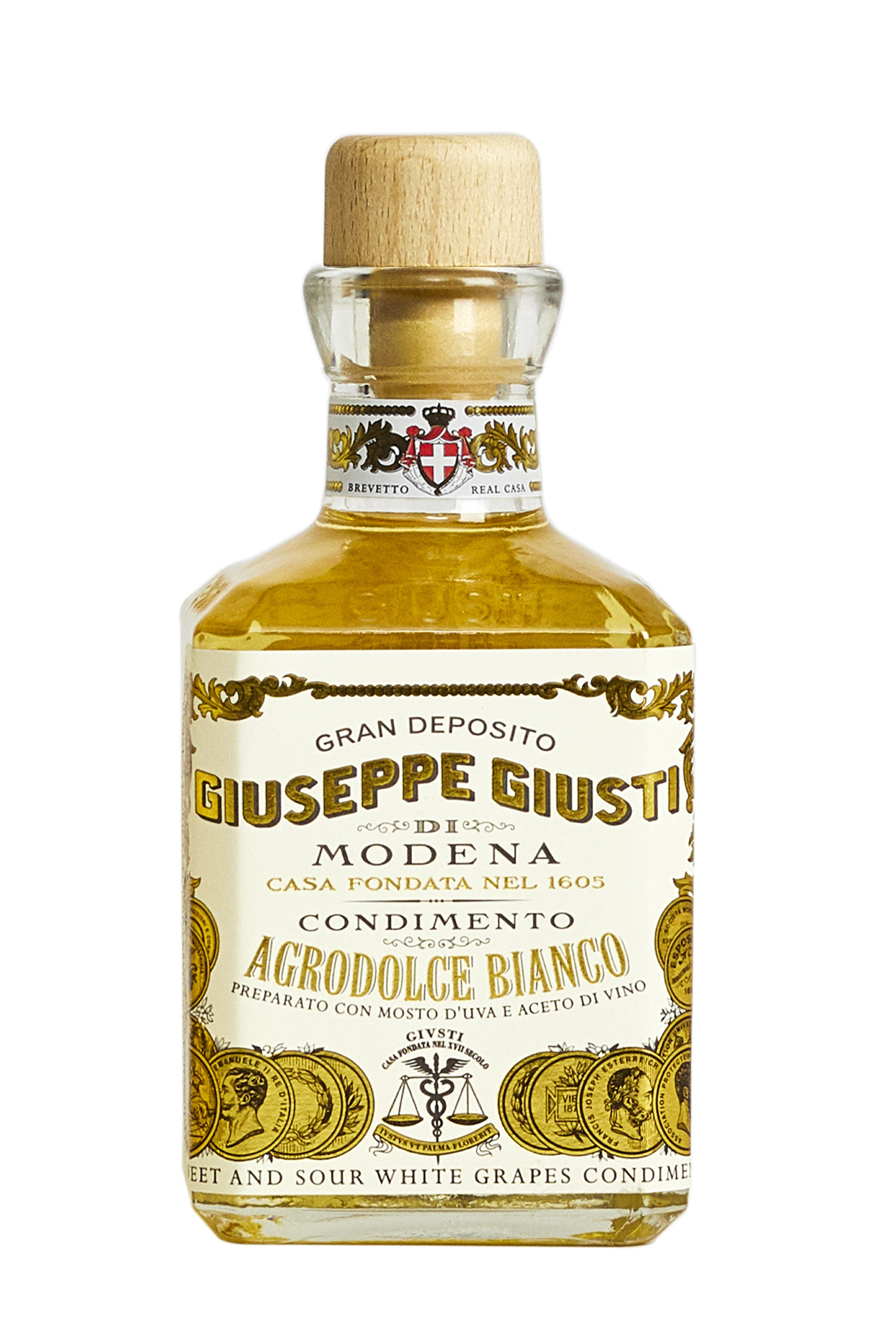 Giusti, Condimento Bianco di Modena 250 ml , Balsamico & Essig, 0,25 l