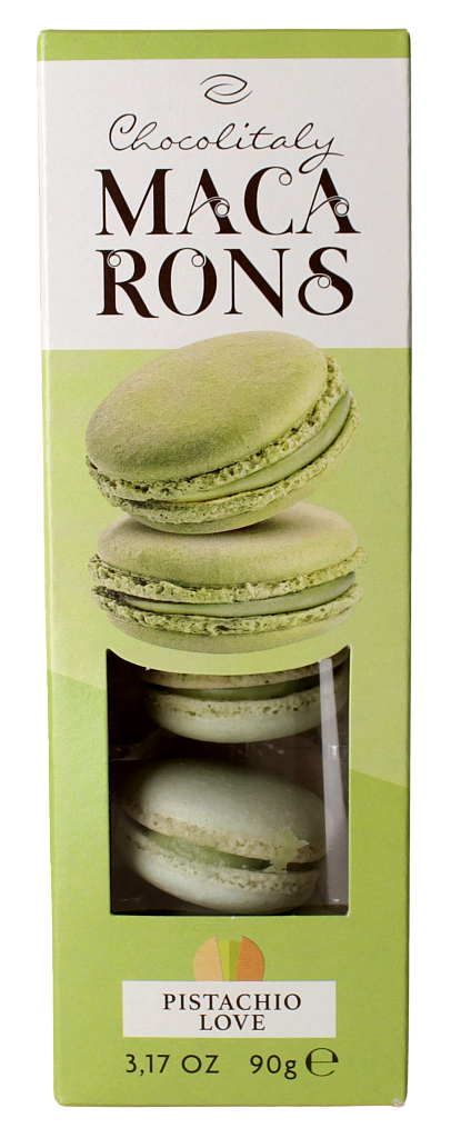 (44,33 €/kg) Chocolitaly Macarons Pistachio 90g