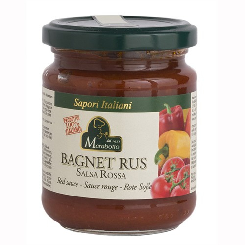 Marabotto, Bagnet Rus - Salsa Rossa 130 g, Saucen & Pesto, 0,13 kg