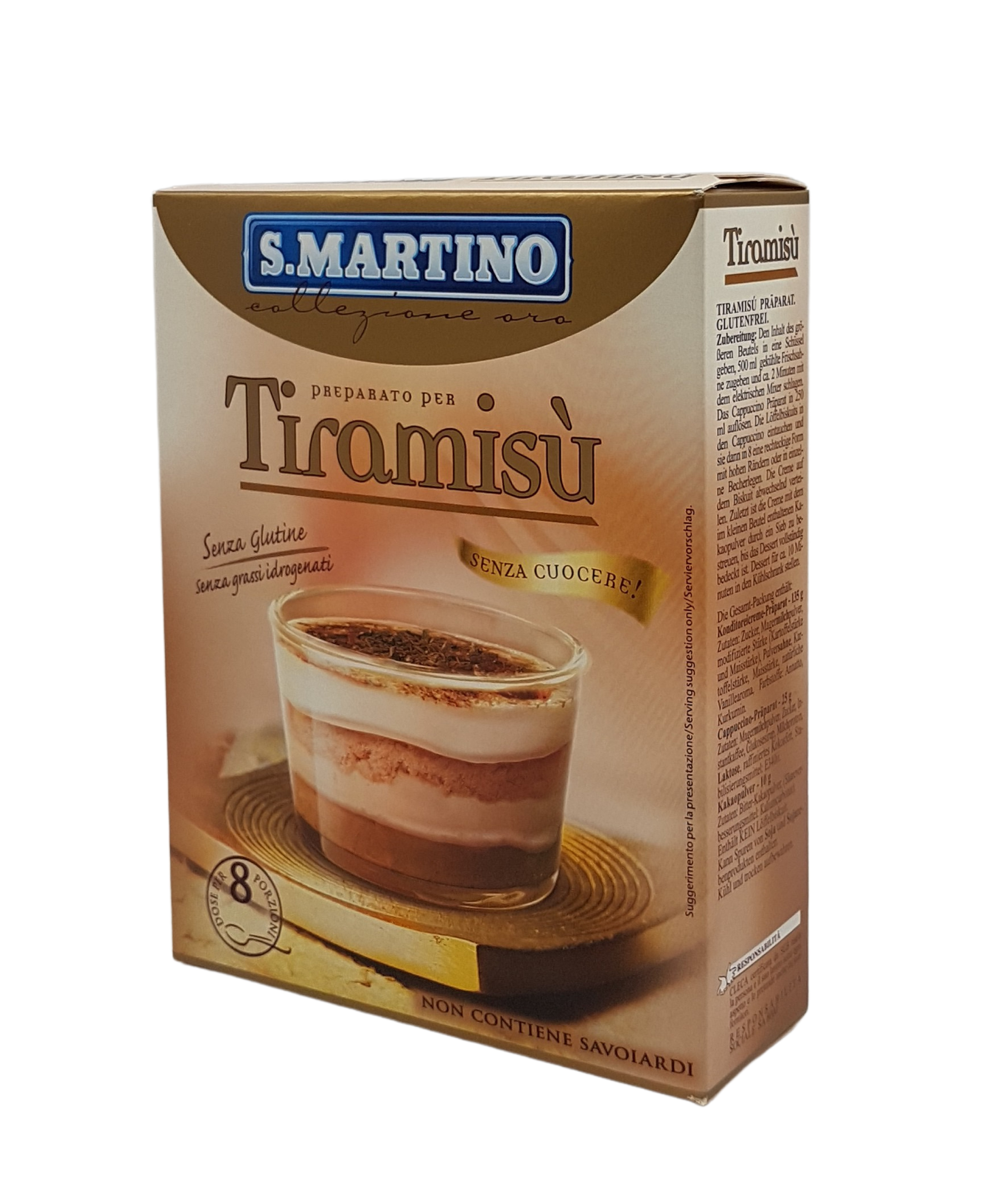 S.Martino, Preparato per Tiramisu 170 g, Süßwaren, 0,17 kg