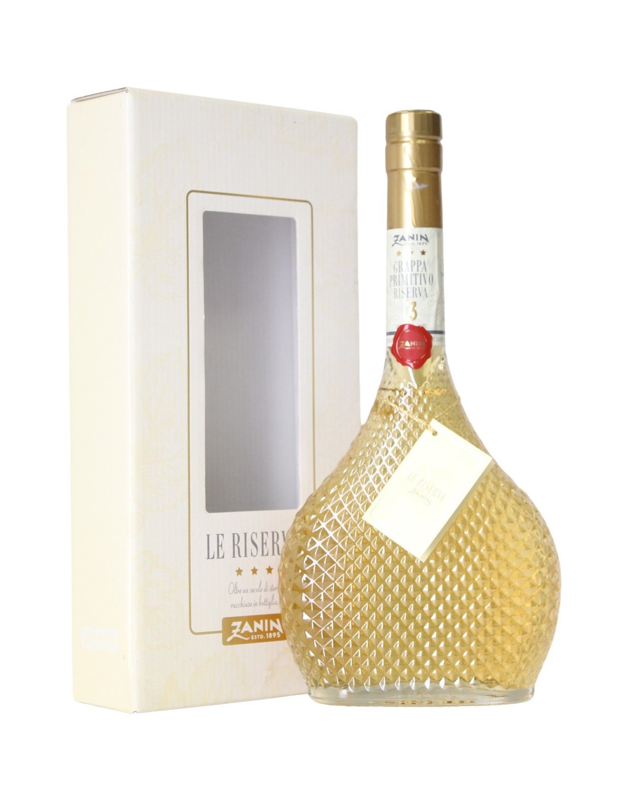 Zanin, Grappa Primitivo Riserva 50 cl, Grappa, 0,5 l