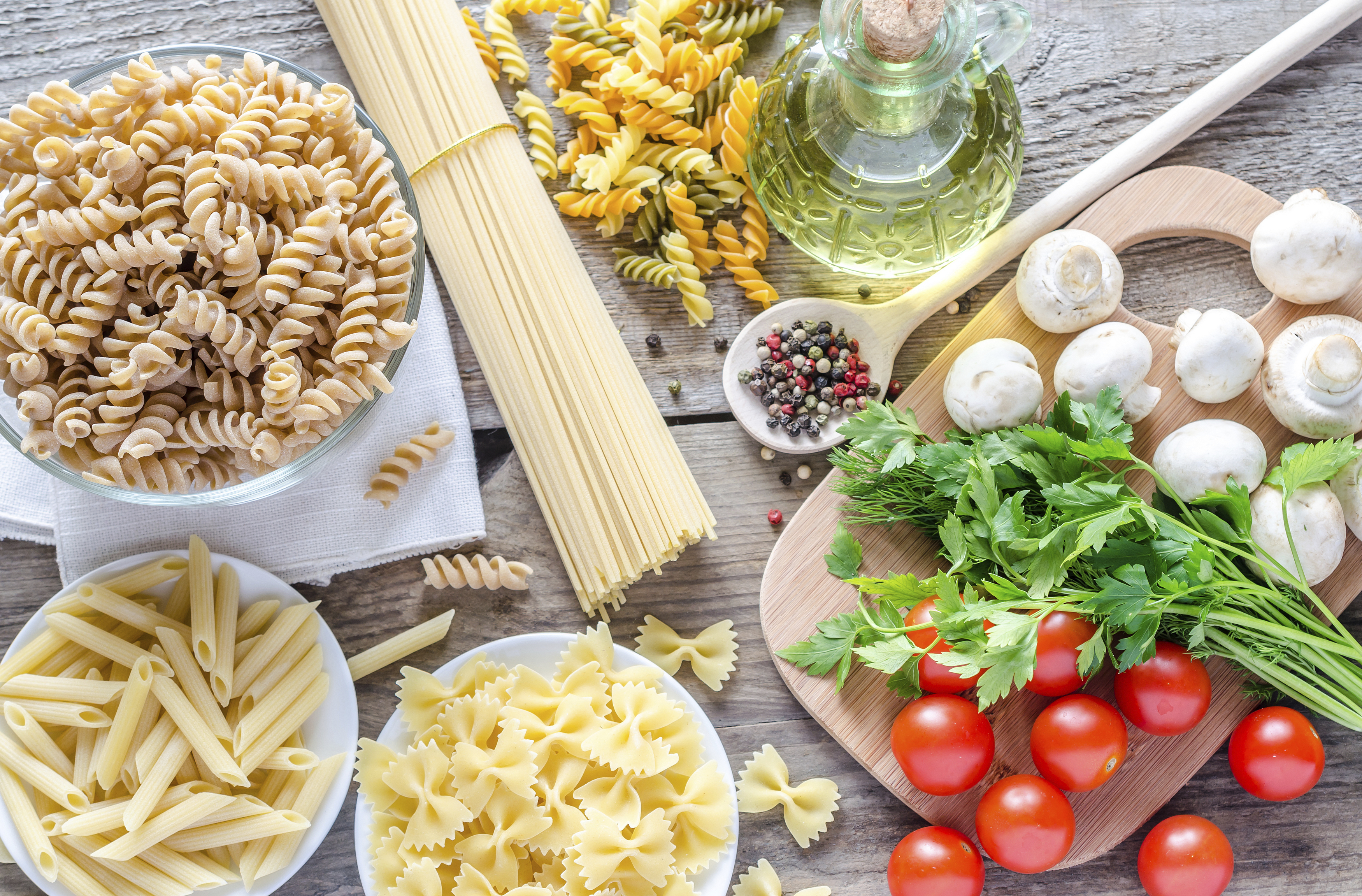 Die italienische Speisekammer, Teil 2 – Pasta, Parmesan & Co.