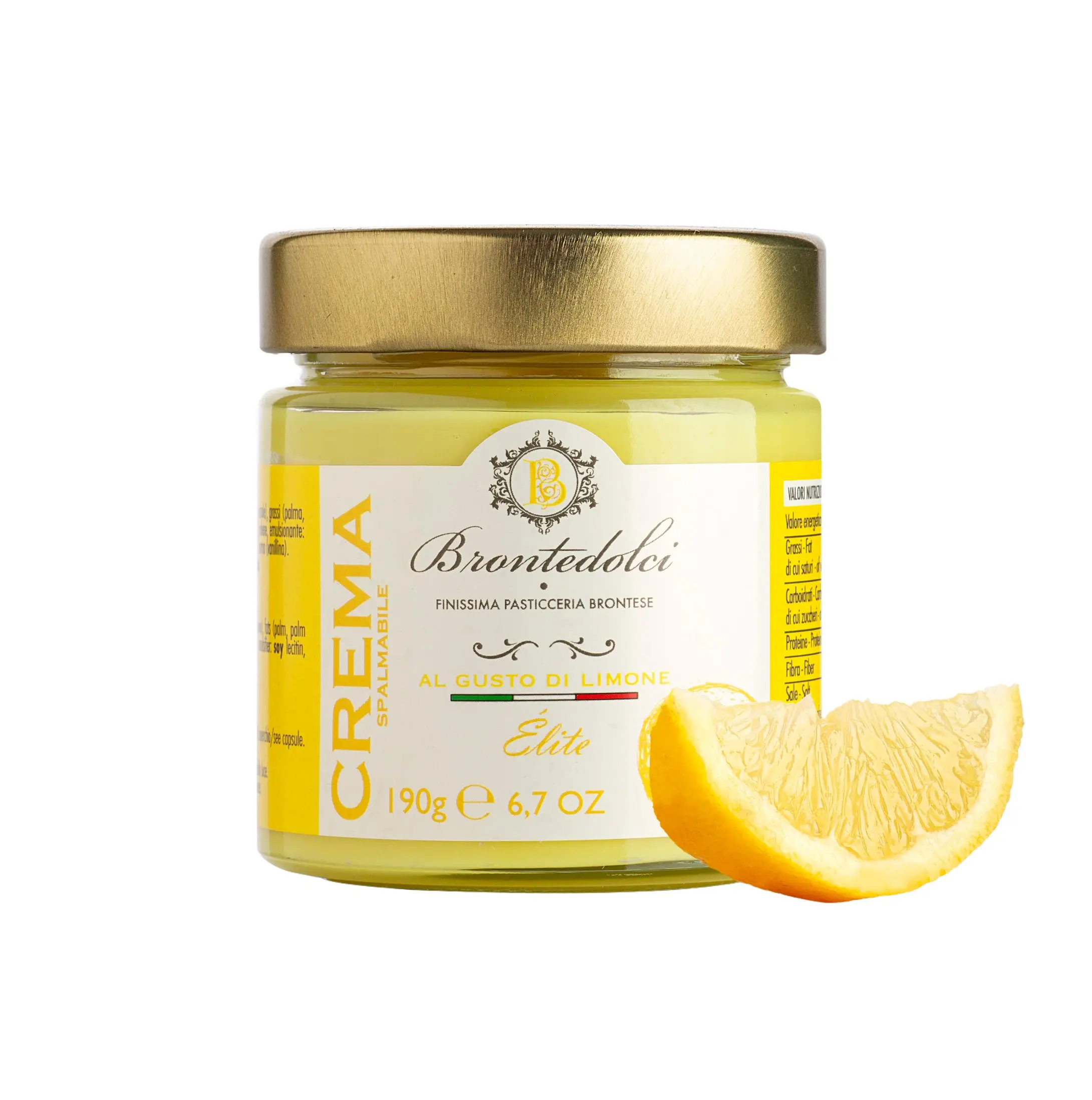 Crema al Gusto di Limone 190 g Crema al Gusto di Limone 190 g