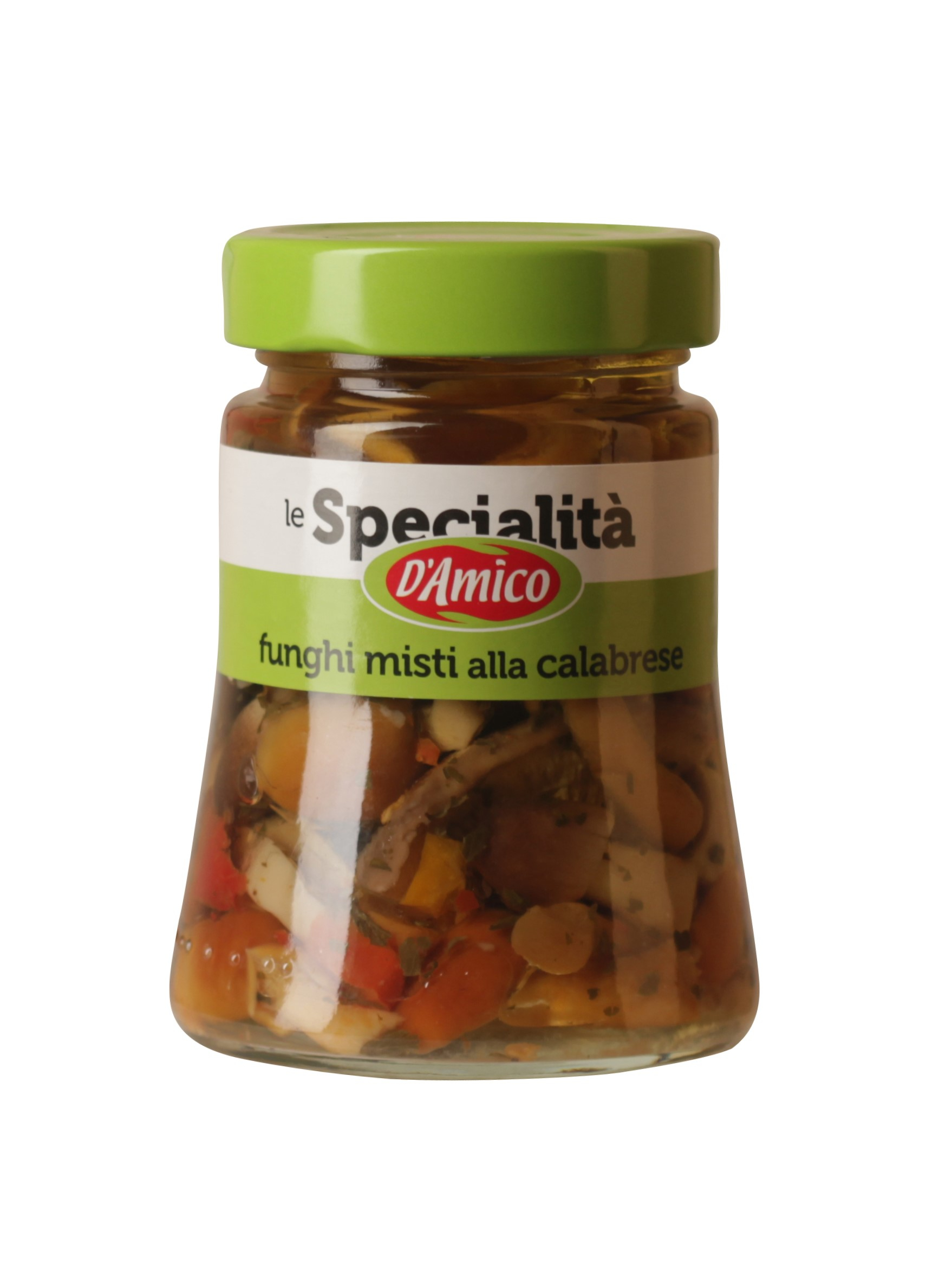 D`Amico, Funghi Misti alla Calabrese, Antipasti, 0,18 kg