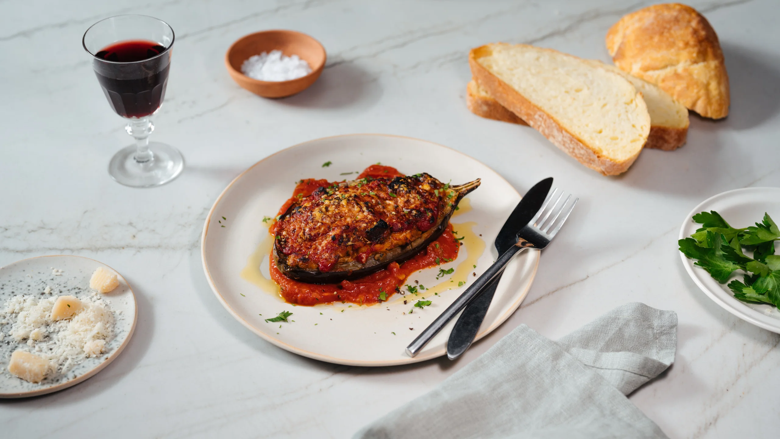 Aubergine aus Apulien