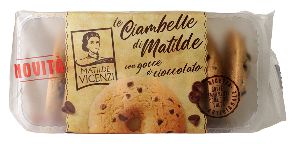 Matilde Vicenzi Le Ciambelle di Matilde con Gocce di Cioccolato 200 g (13,45 €/kg)