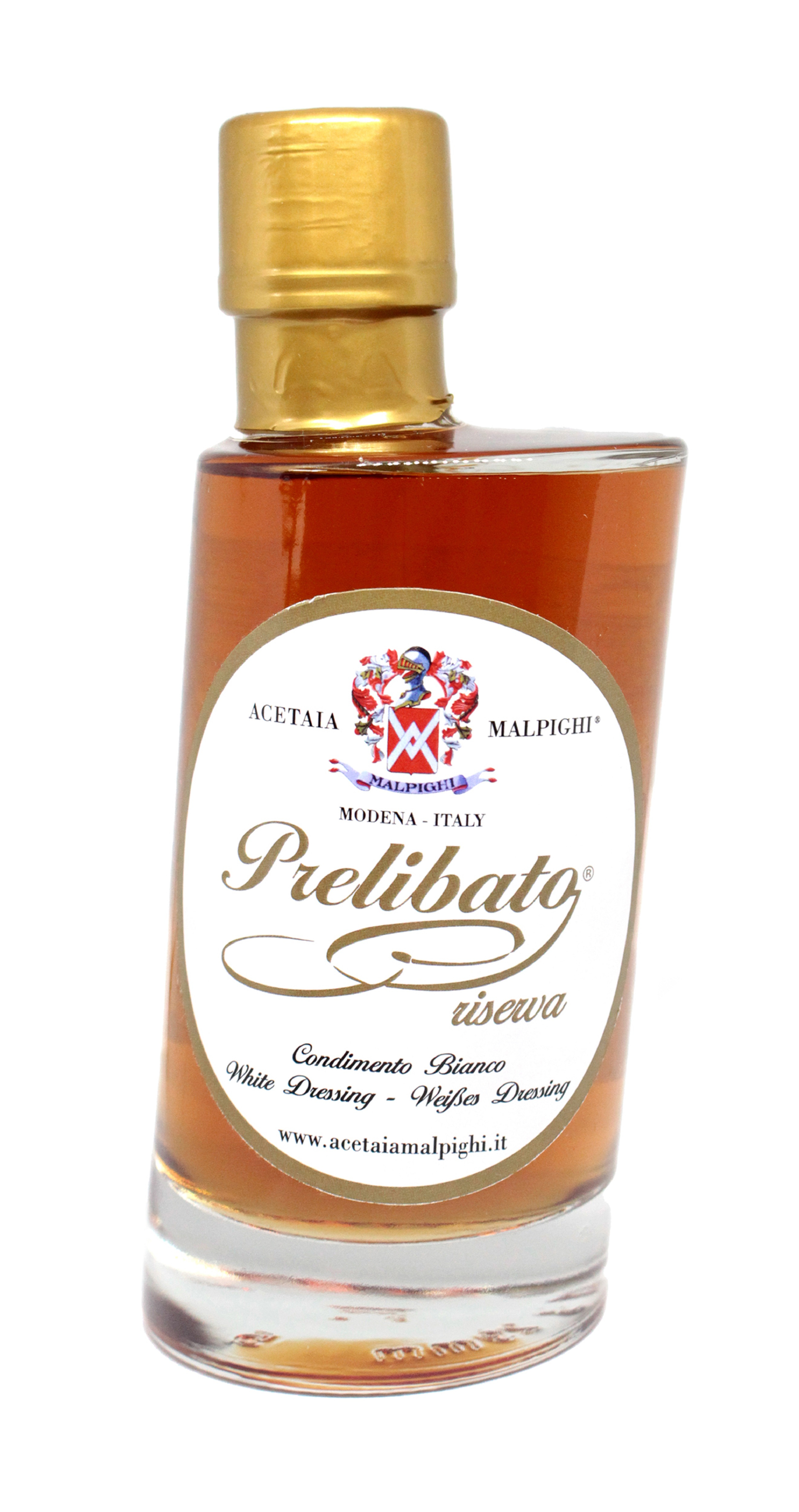 Acetaia Malpighi, Condimento Bianco Prelibato Riserva 200 ml , Balsamico & Essig, 0,2 l