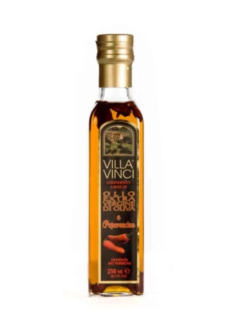 Olio Extra Vergine di Oliva e Peperoncino 250ml Olio Extra Vergine di Oliva e Peperoncino 250ml