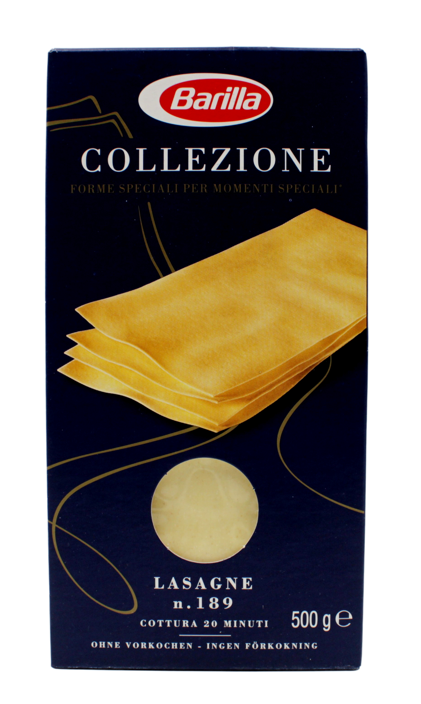 Barilla, Collezione Lasagne 500 g, Pasta, 0,5 kg