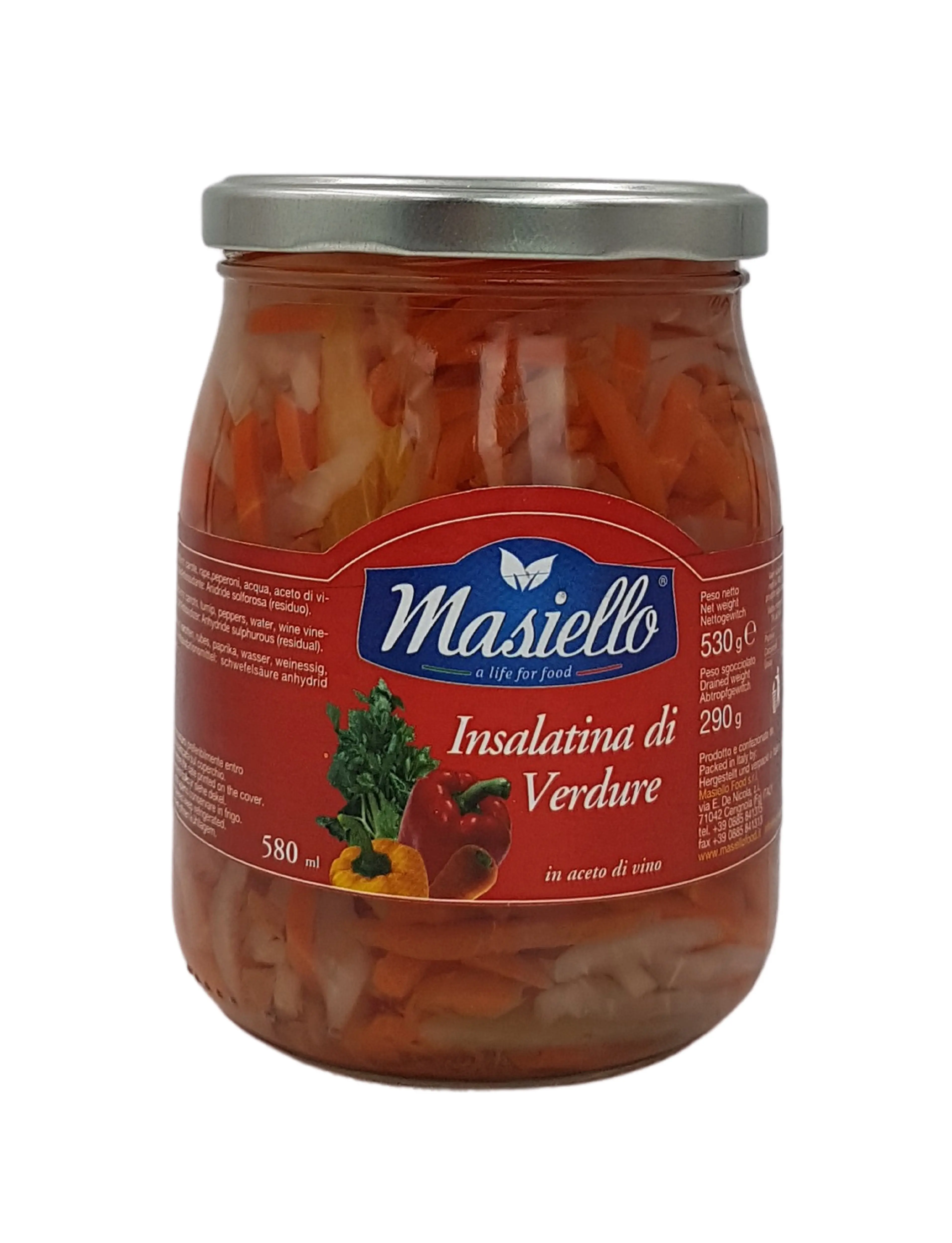 Insalatina di Verdure in Aceto di Vino 530 g Insalatina di Verdure in Aceto di Vino 530 g