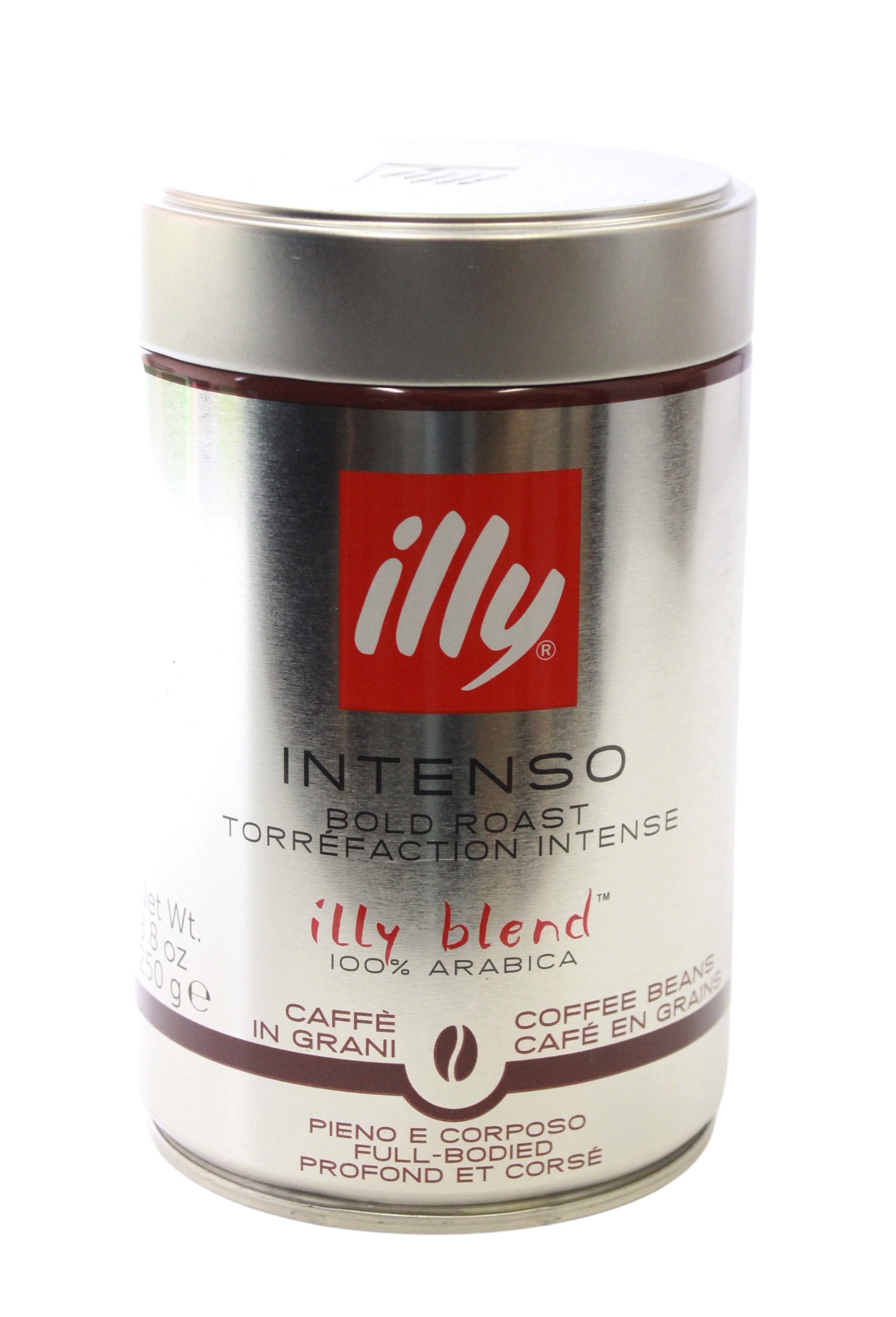 (46,36 €/kg) Illy Espresso Intenso 100% Arabica in Grani 250 g Dose