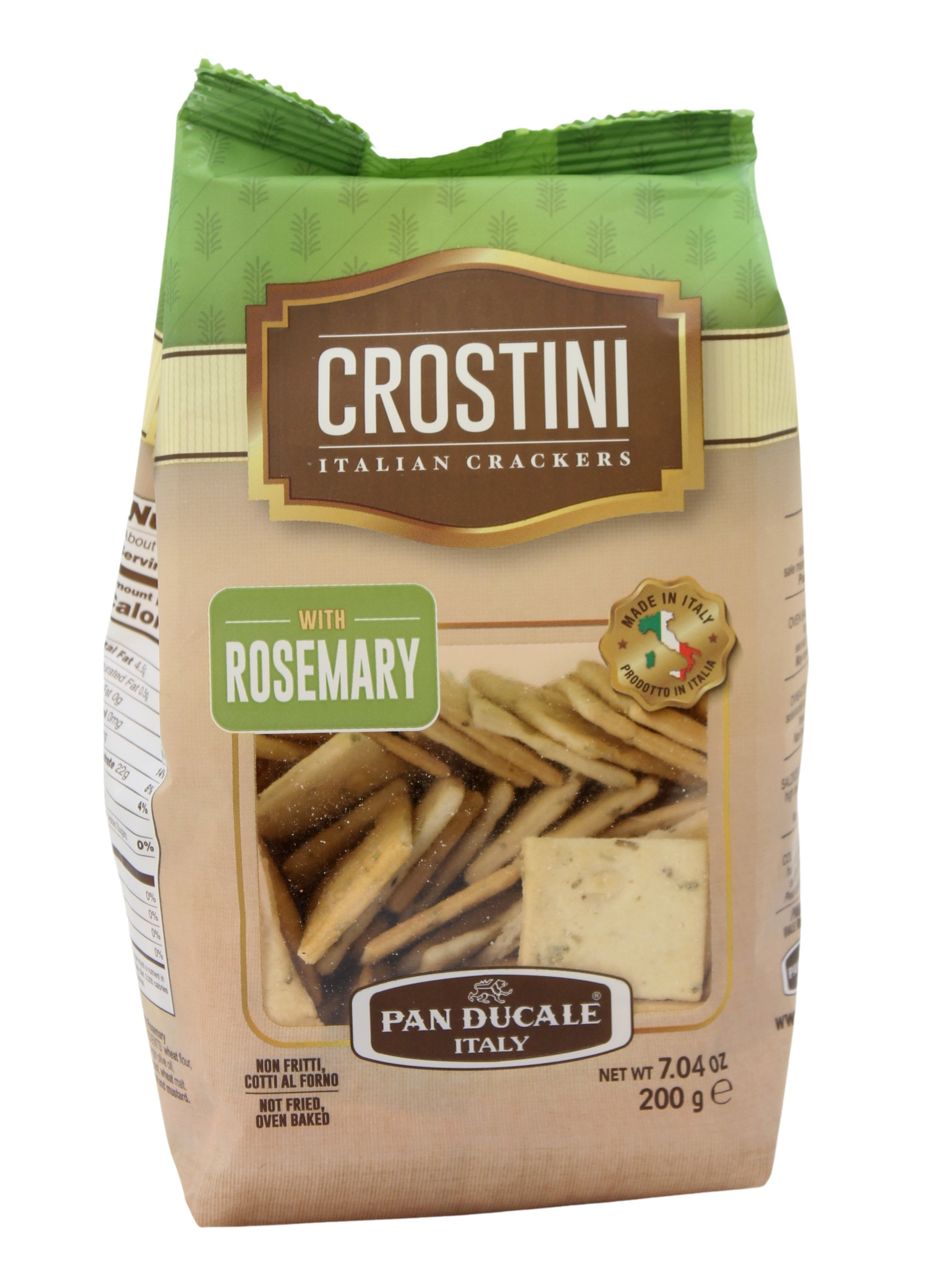 Pan Ducale, Crostini al Rosmarino 200 g, Brot & Knabbern, 0,2 kg