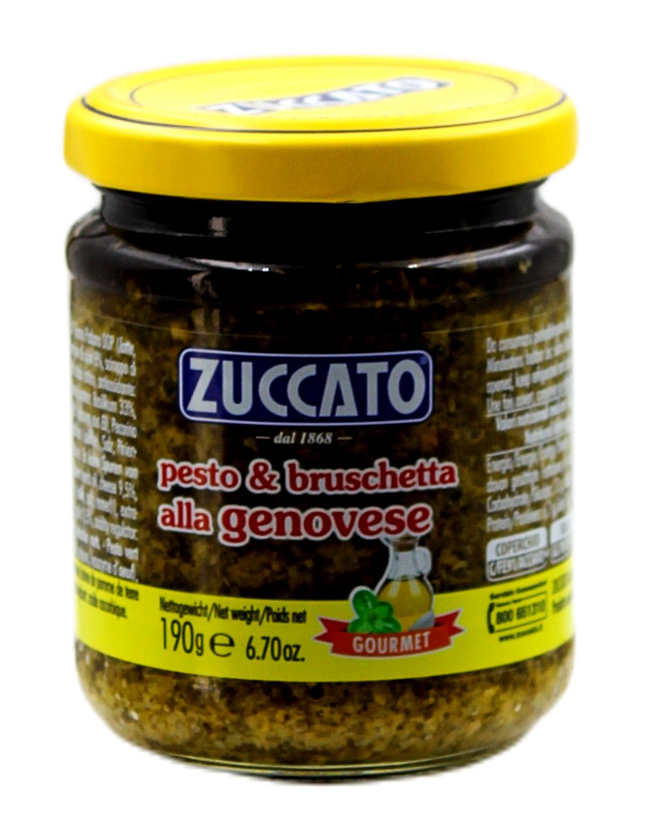 ZUCCATO, Pesto & Bruschetta alla Genovese 190 g, Saucen & Pesto, 0,19 kg