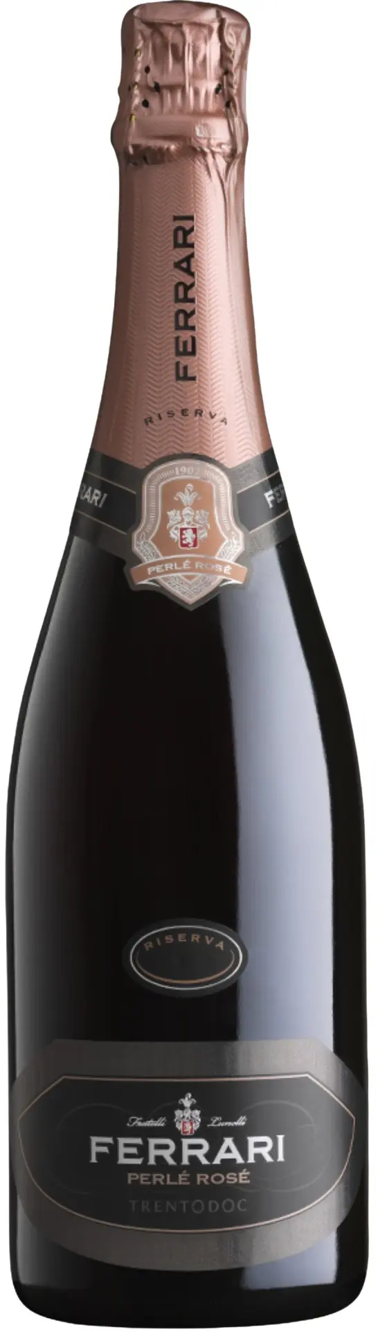 Ferrari Perlé Rosé Riserva Trentodoc im Geschenkkarton