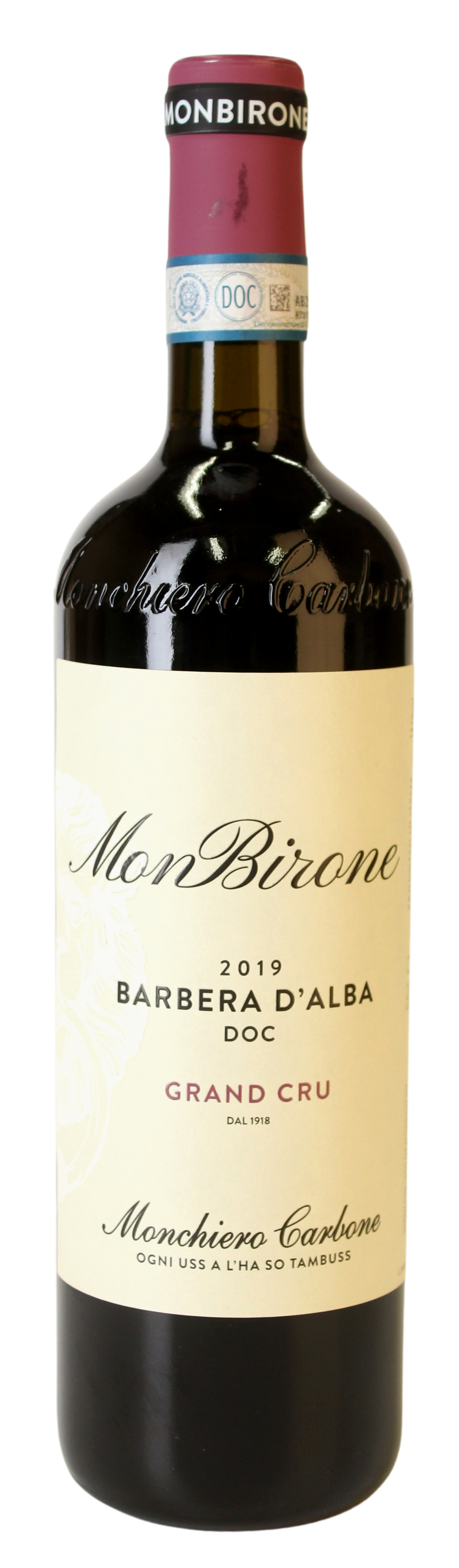 (39,99 €/l) Monchiero Carbone Monbirone Barbera d'Alba