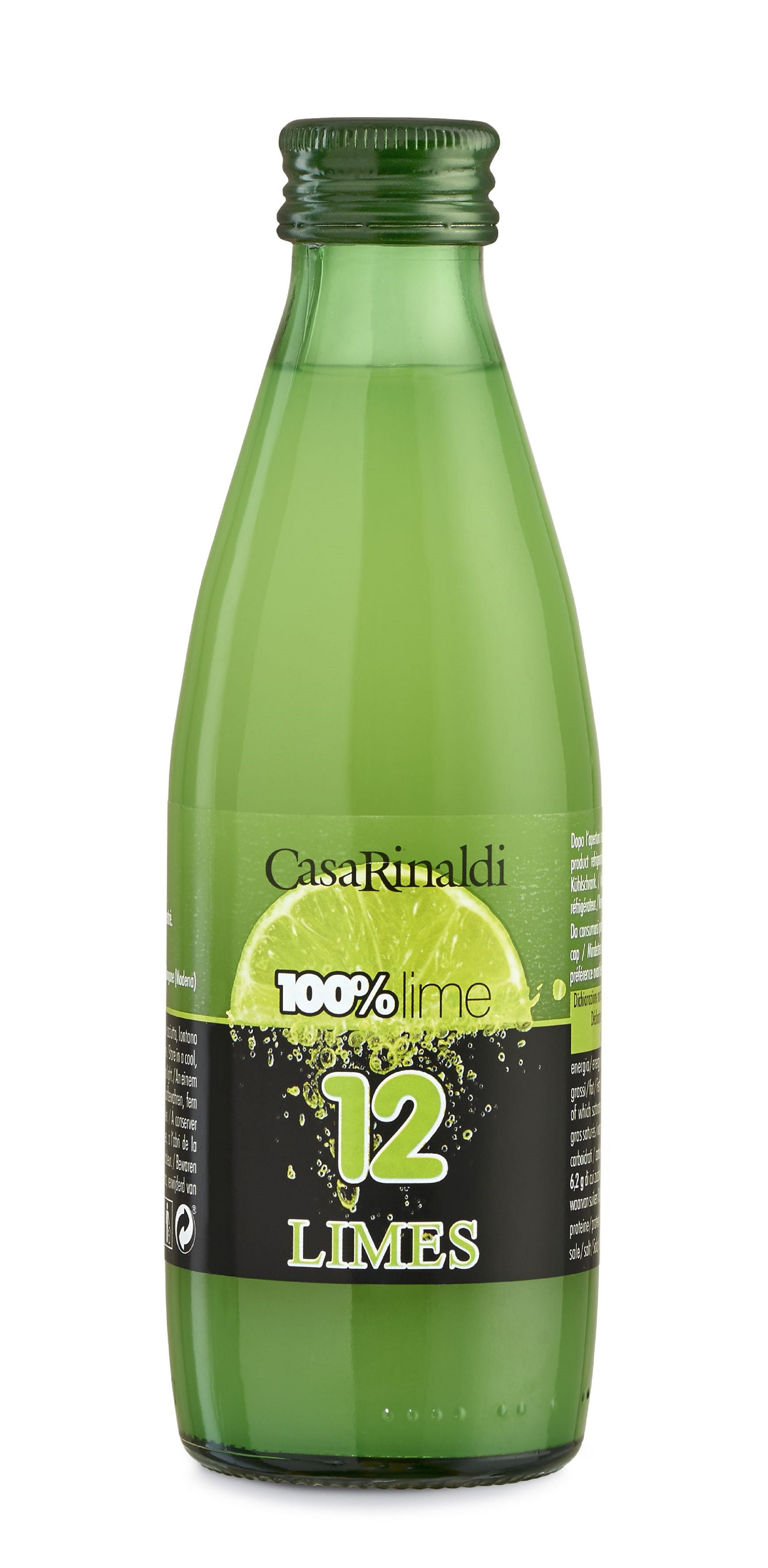 Casa Rinaldi, 100% Succo di Lime 250 ml, Softdrinks & Säfte, 0,25 l