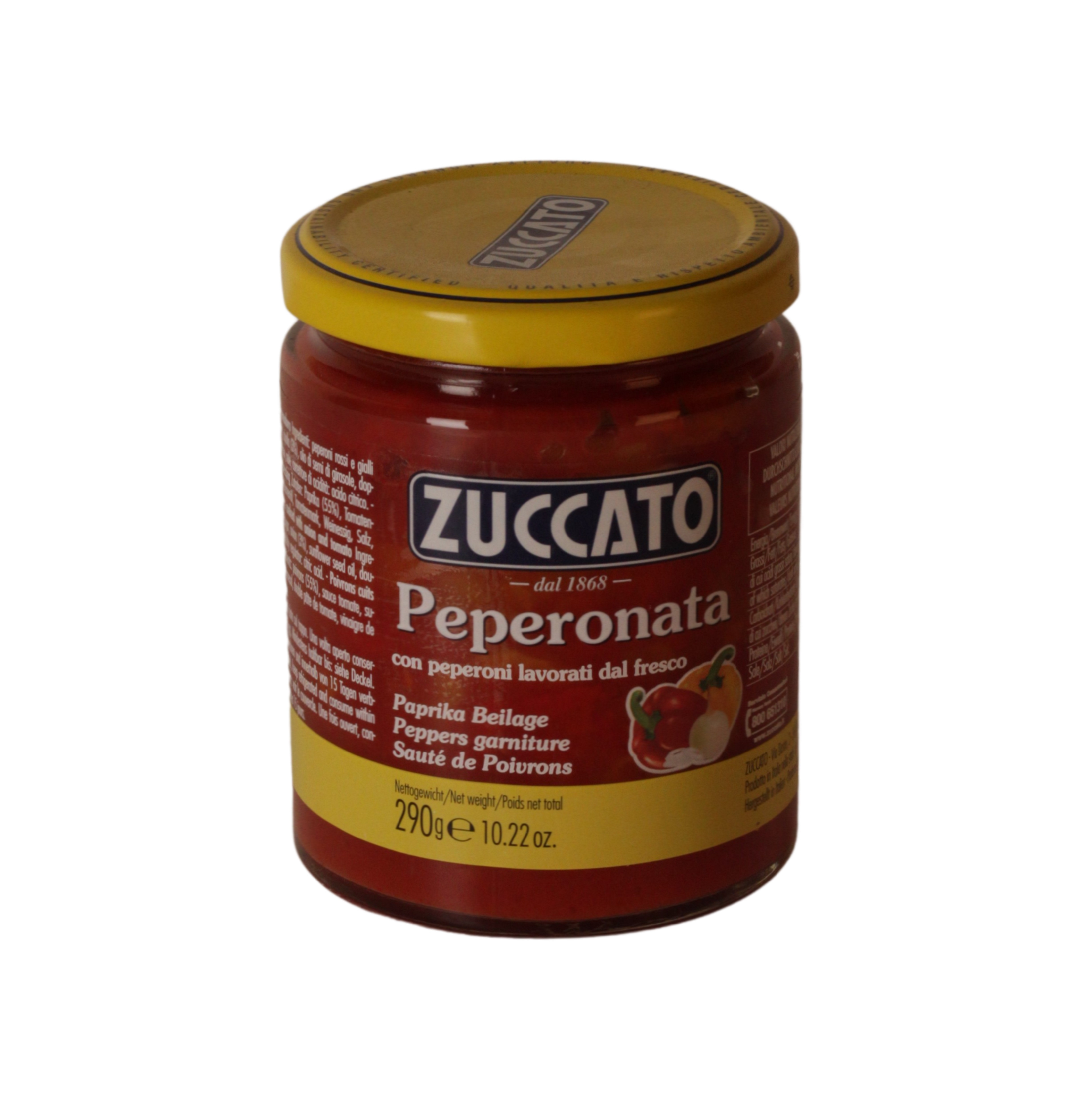 (10,31 €/kg) ZUCCATO Peperonata 290 g