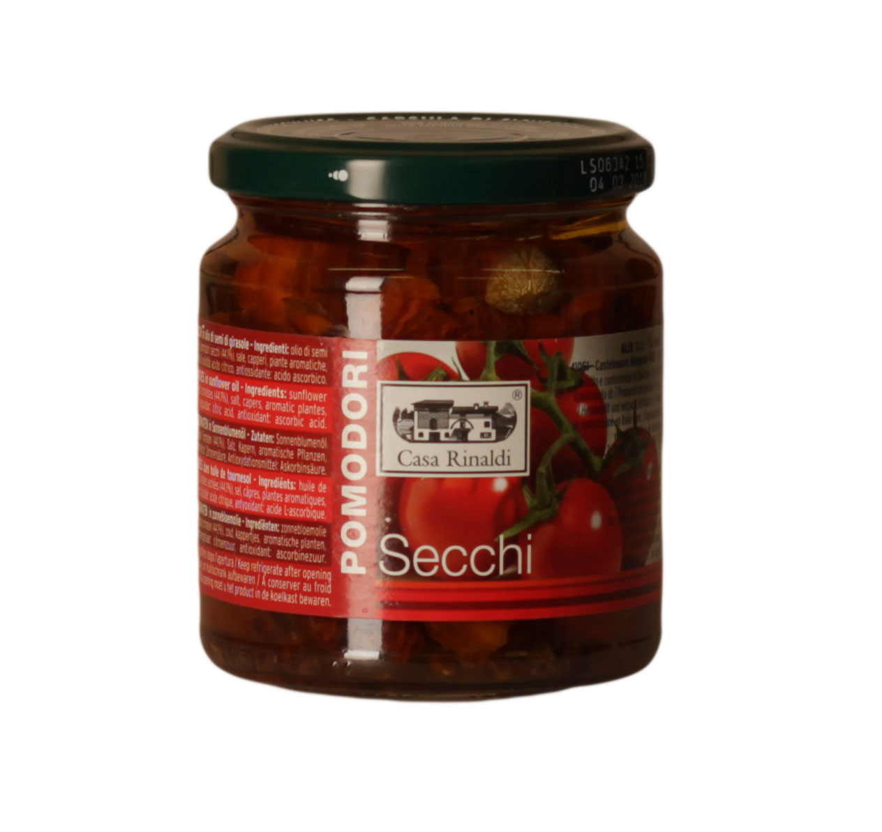 (12,56 €/kg) Casa Rinaldi Pomodori Secchi 270g