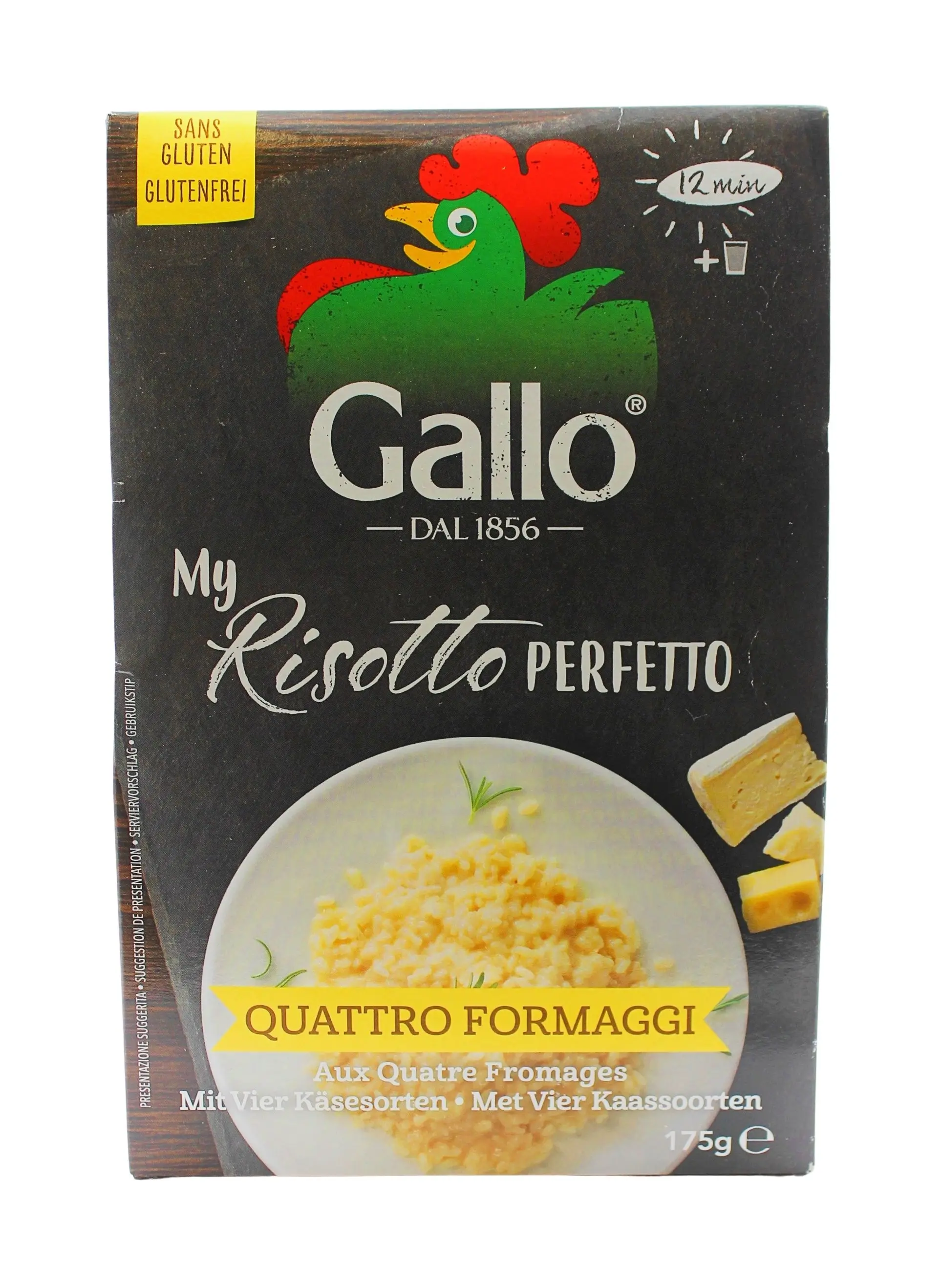 My Risotto Perfetto Quattro Formaggi 175 g My Risotto Perfetto Quattro Formaggi 175 g