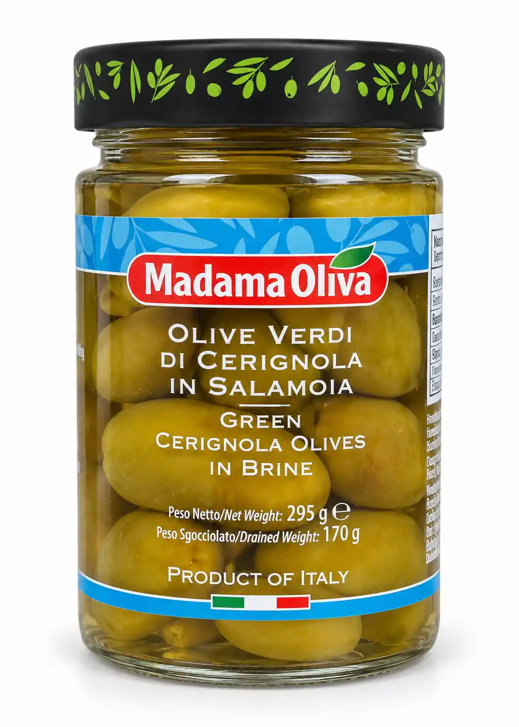 Olive Verdi di Cerignola in Salamoia
