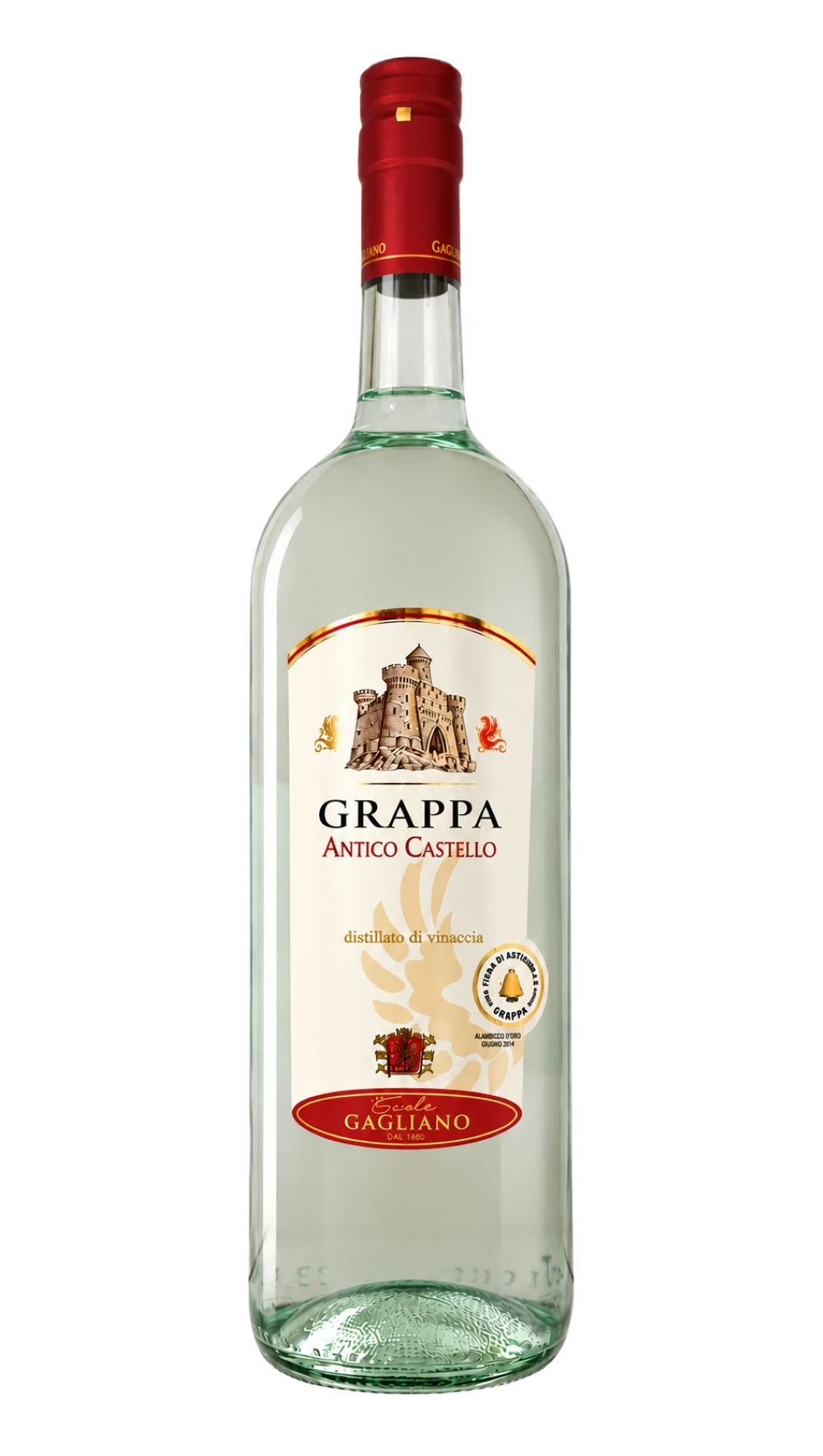Grappa Bianca Antico Castello Magnum 1,5 L