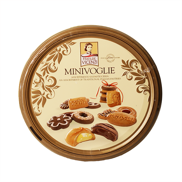 Matilde Vicenzi, Minivoglie Assortimento di Pasticceria 500 g Dose, Süßwaren, 0,5 kg