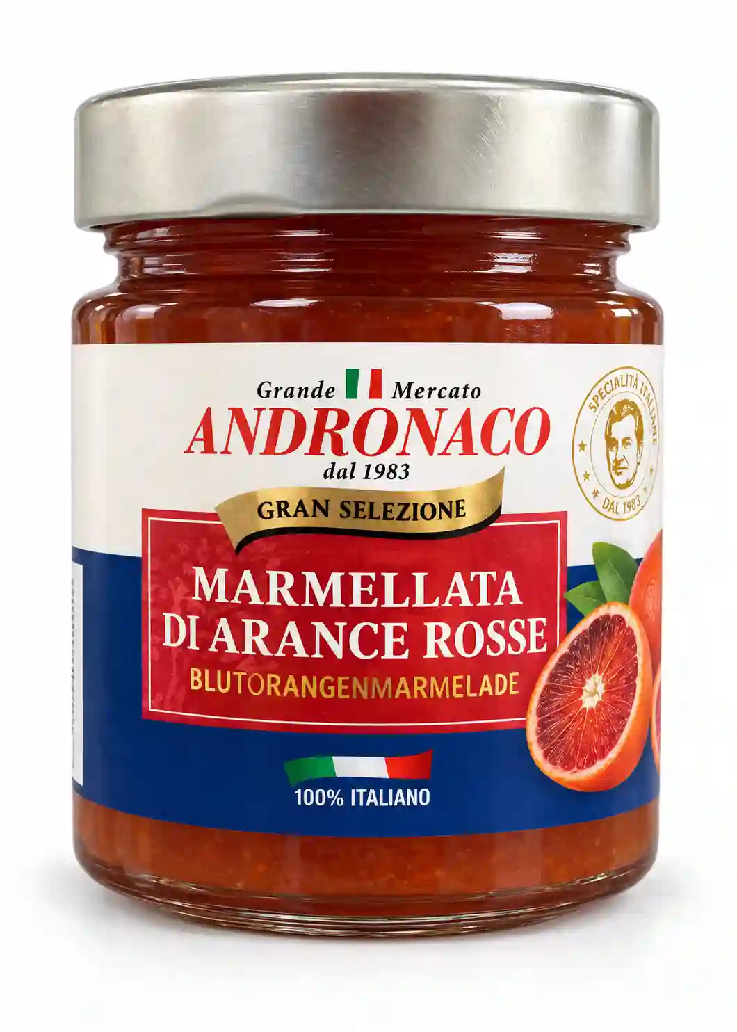 Marmellata di Arance Rosse 240g