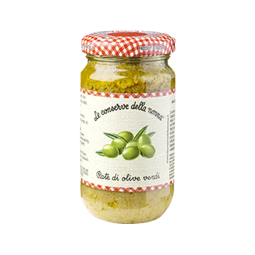Le Conserve della Nonna, Paté di Olive Verdi, Antipasti, 0,19 kg