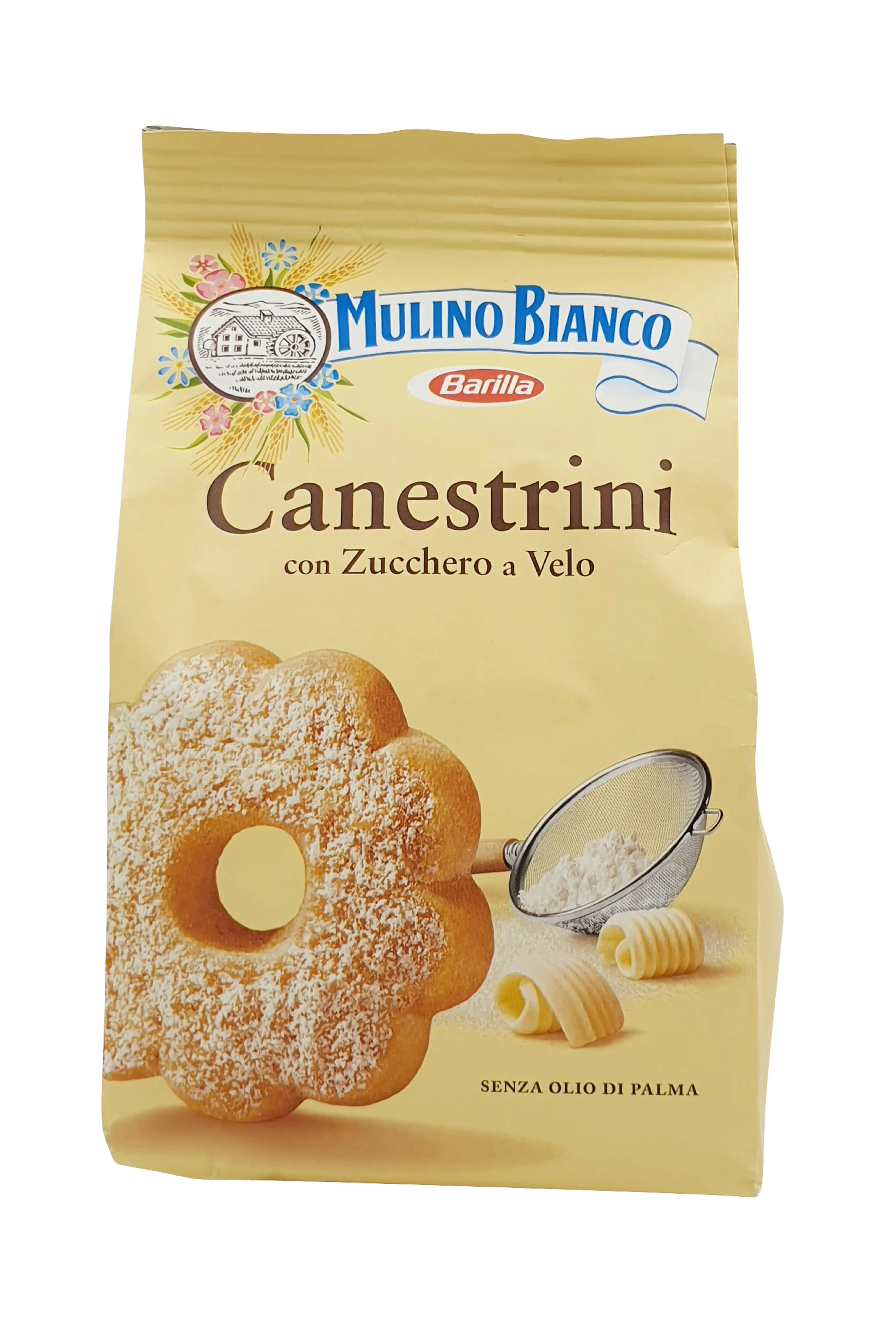 Mulino Bianco, Canestrini con Zucchero a Velo, Süßwaren, 0,2 kg
