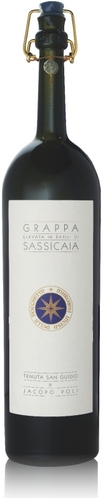 Poli, Grappa di Sassicaia, Grappa, 0,5 l