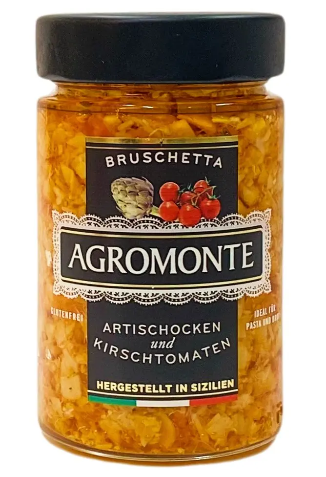 Bruschetta Carciofi e Ciliegino 200 g Bruschetta Carciofi e Ciliegino 200 g