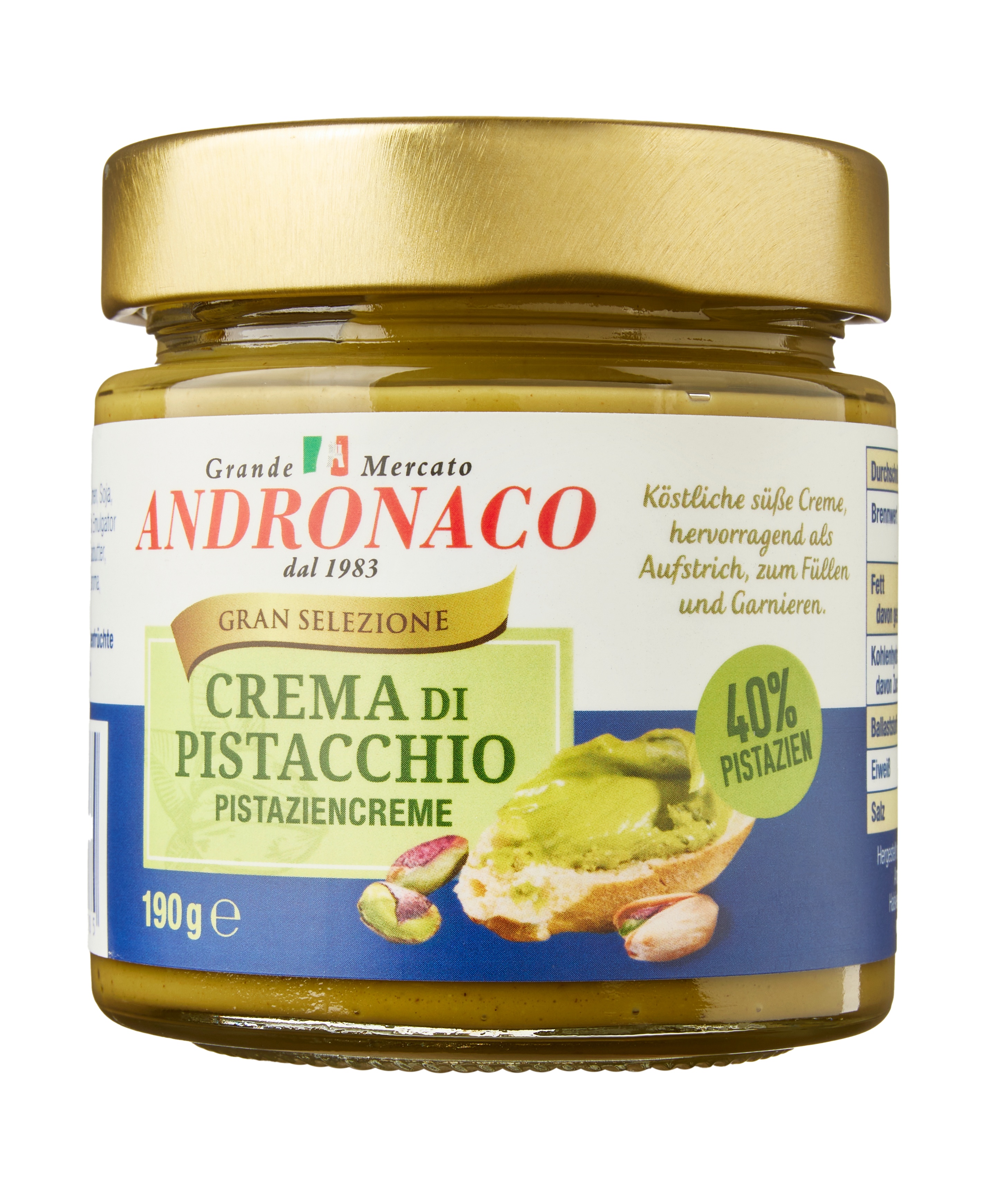 Pistaziencreme 190 g