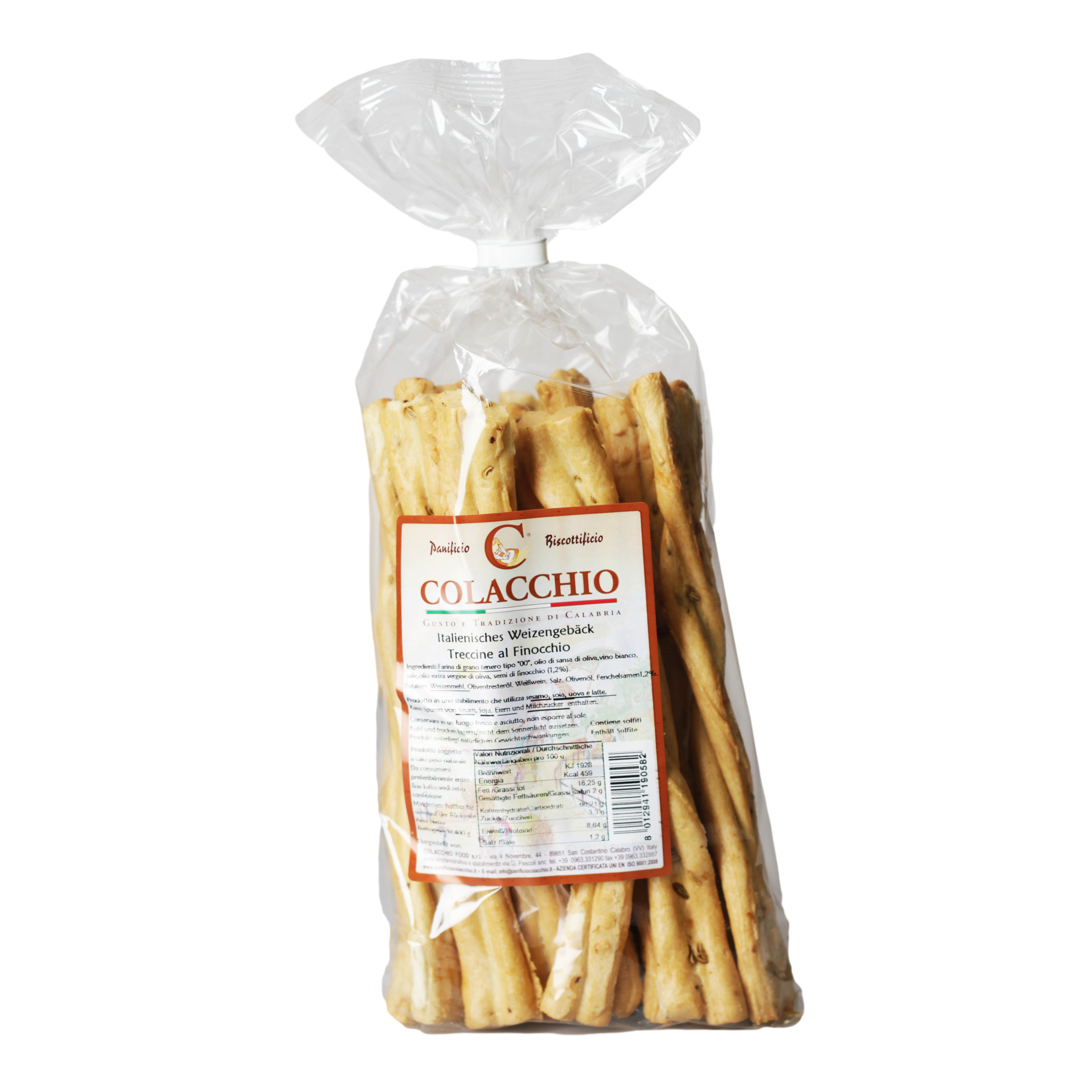 (9,98 €/kg) Colacchio Treccine al Finocchio