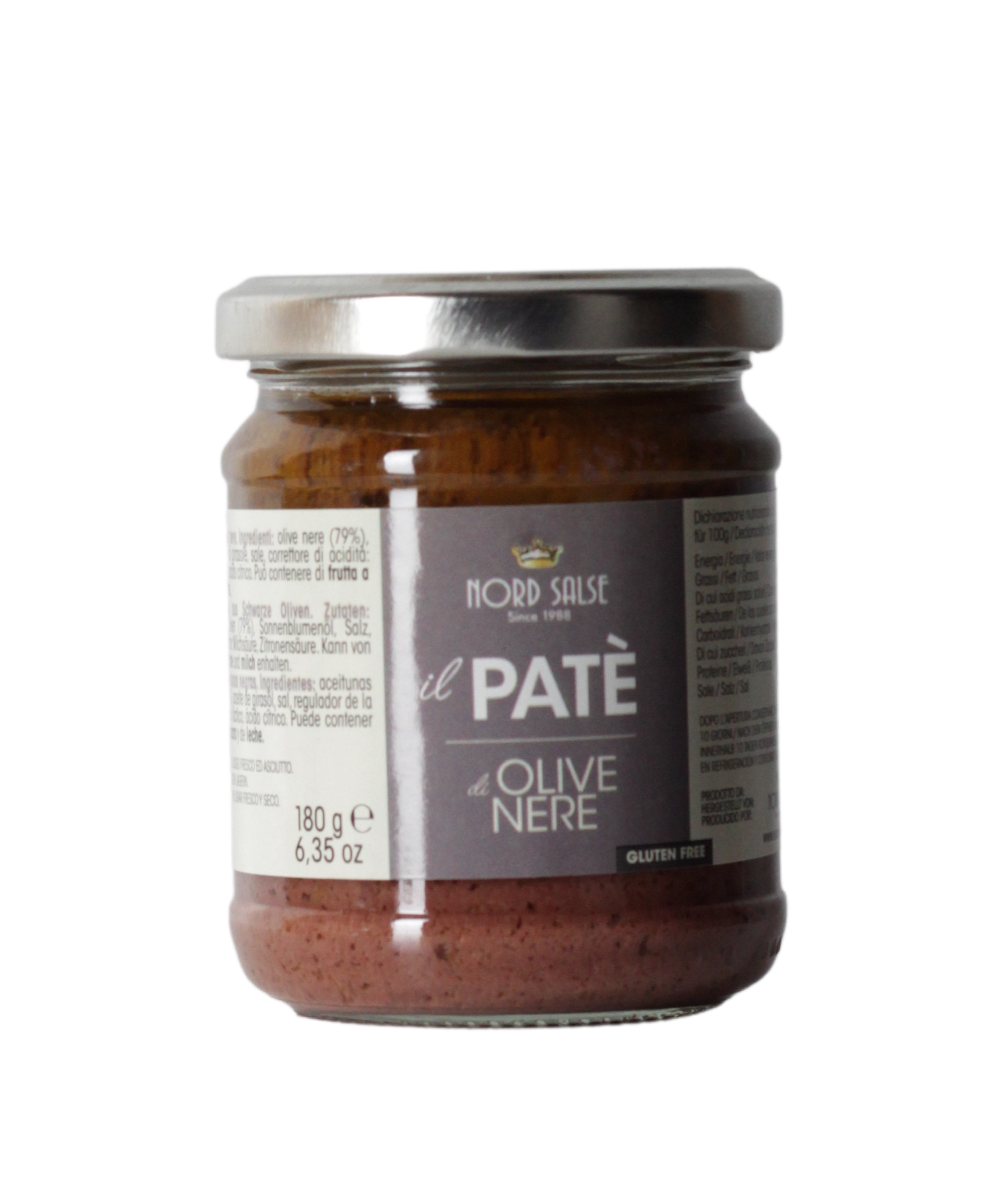Nord Salse Paté di Olive Nere (14,39 €/kg)