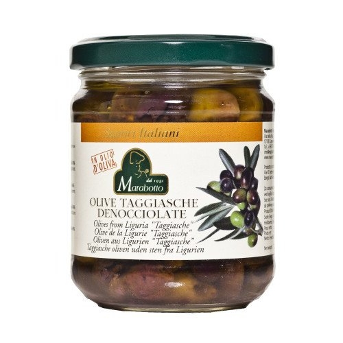 Marabotto, Olive Taggiasche Denocciolate, Antipasti, 0,18 kg