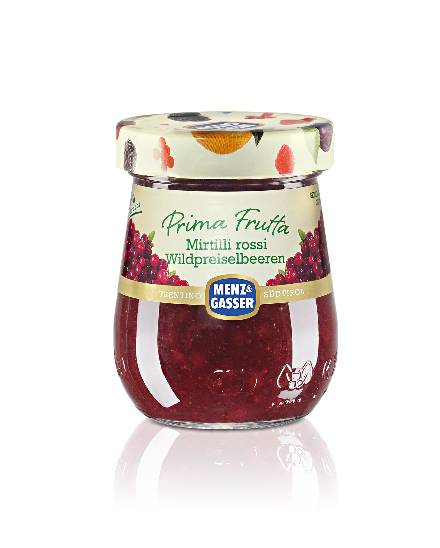 (13,30 €/kg) Menz & Gasser Confettura Prima Frutta Mirtilli 300 g