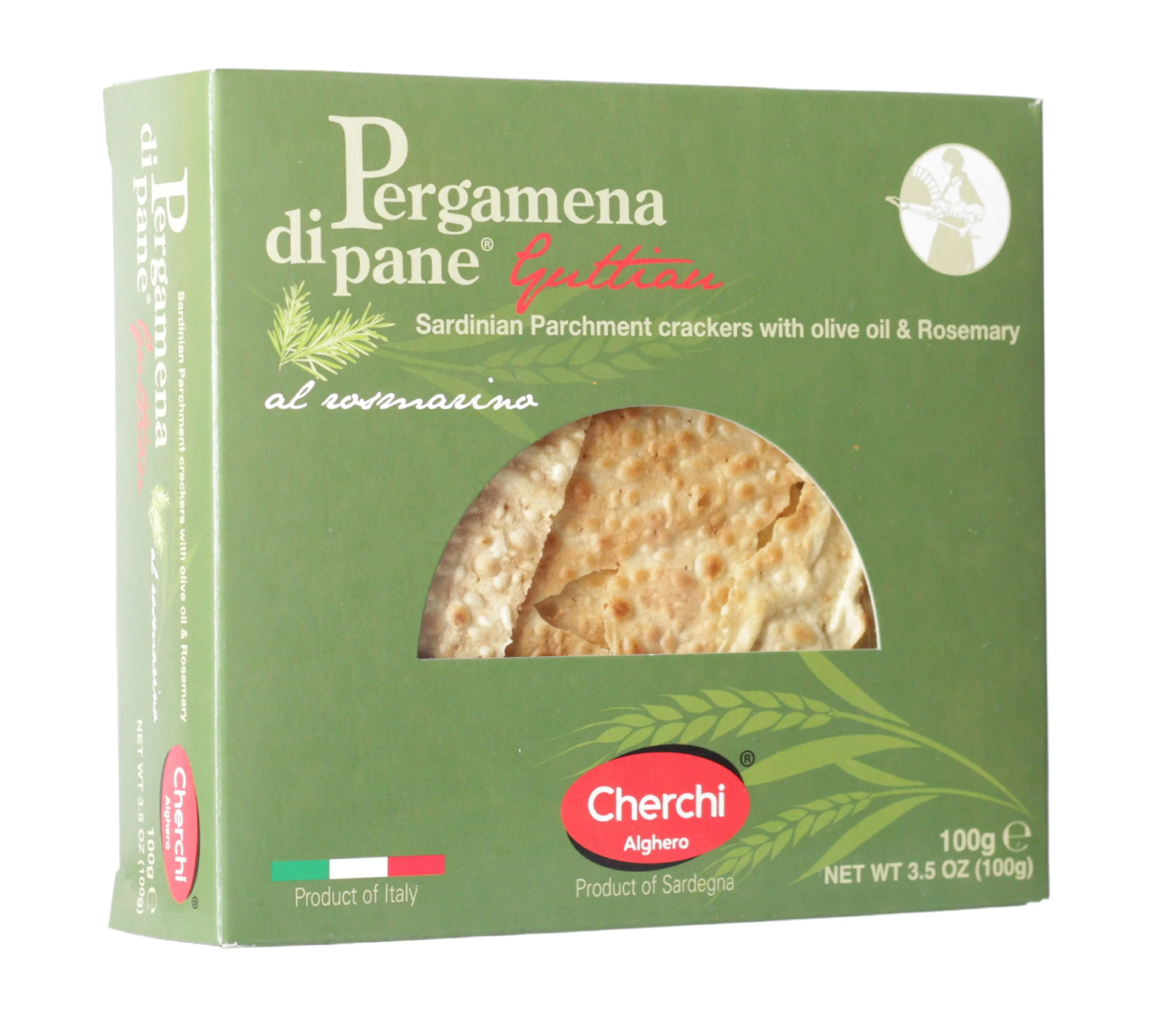 Pergamena di pane Guttiau al Rosmarino 100 g Pergamena di pane Guttiau al Rosmarino 100 g