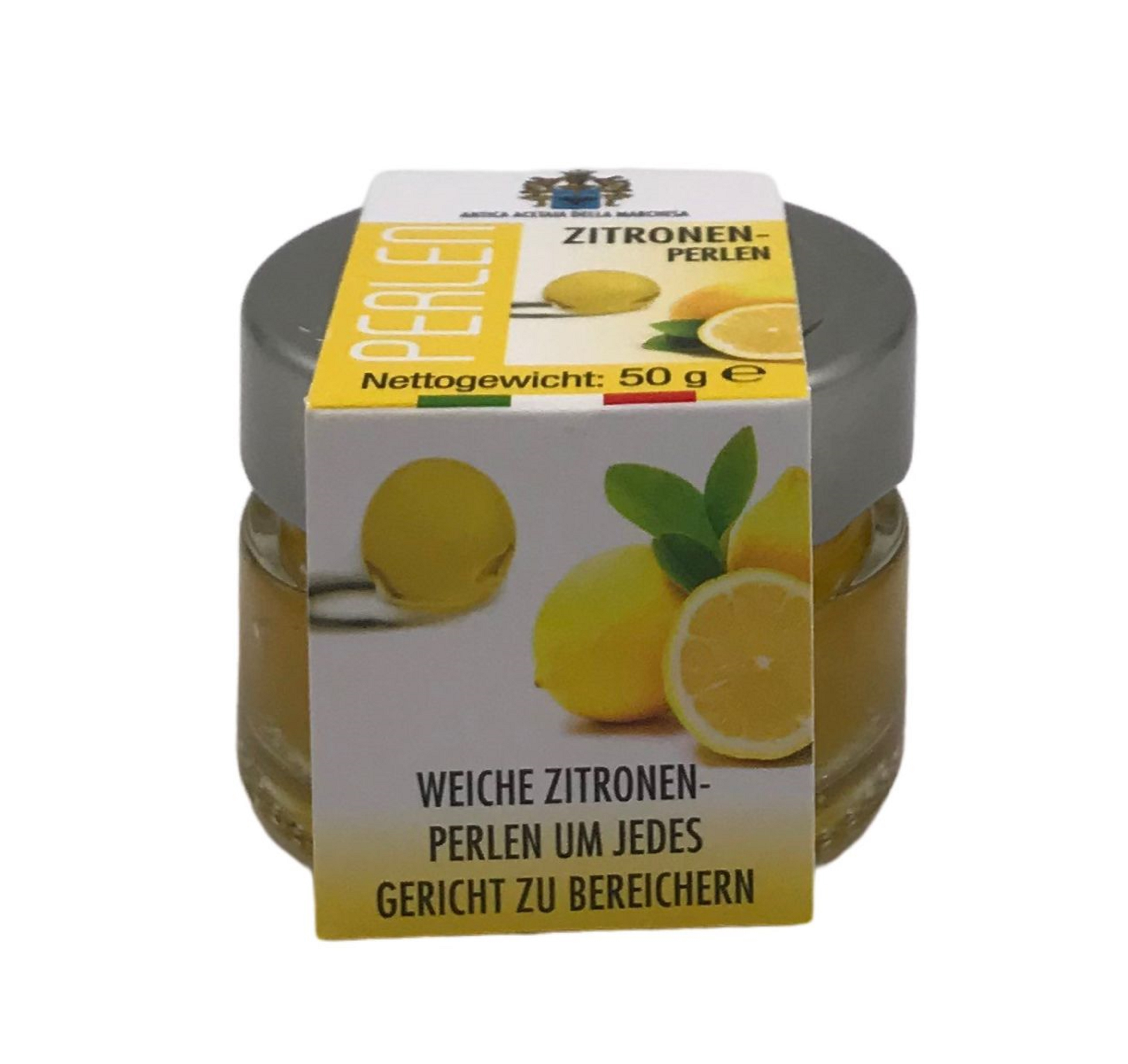Antica Acetaia della Marchesa, Zitronen-Perlen , Süßwaren, 0,05 kg