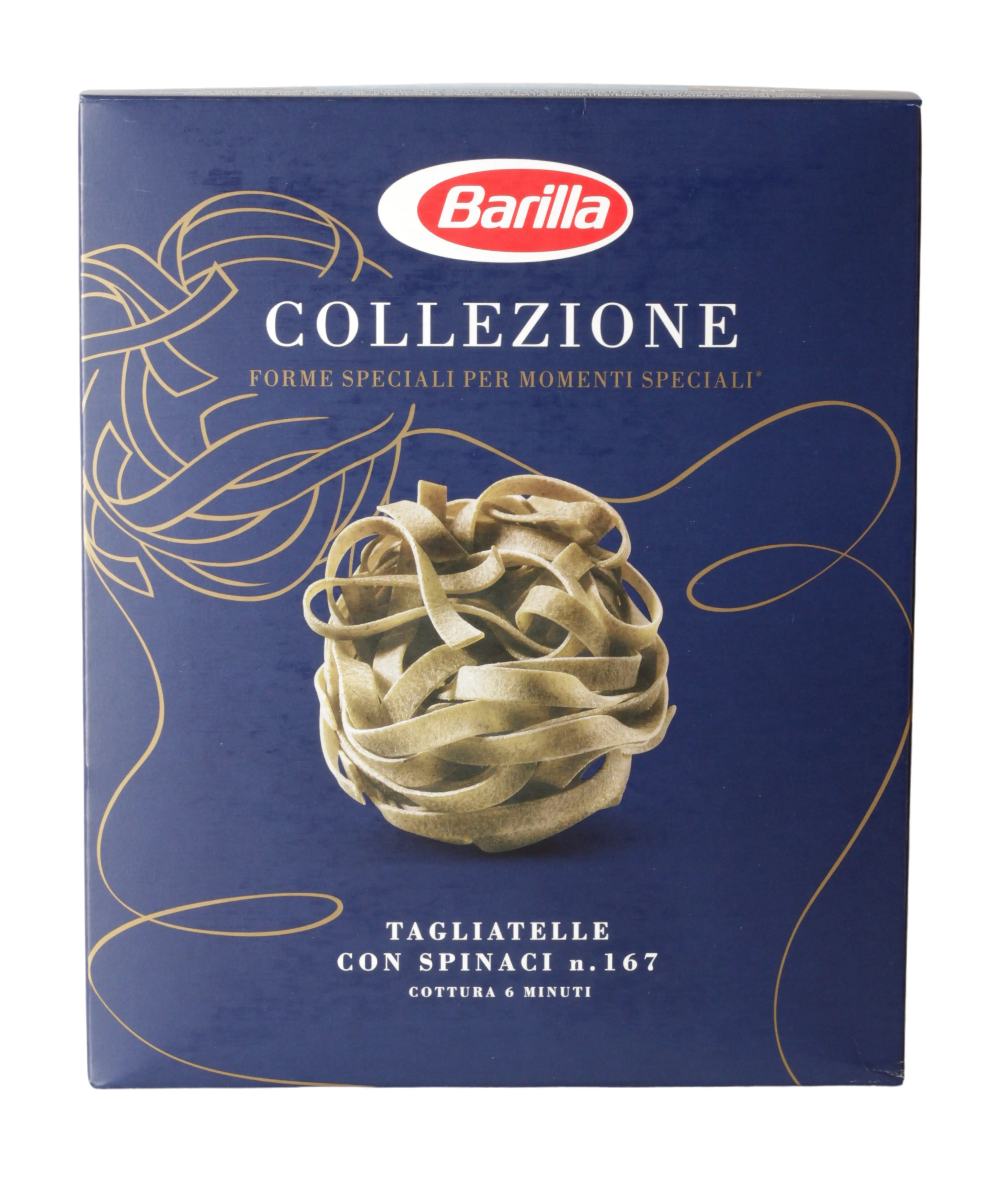 Collezione n.167 Tagliatelle con Spinaci 500 g Collezione n.167 Tagliatelle con Spinaci 500 g